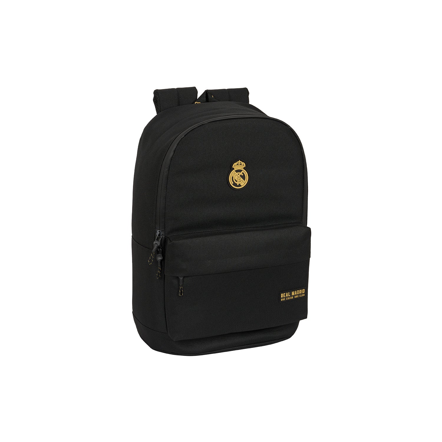 Mochila Adaptable Negra/Mostaza Real Madrid