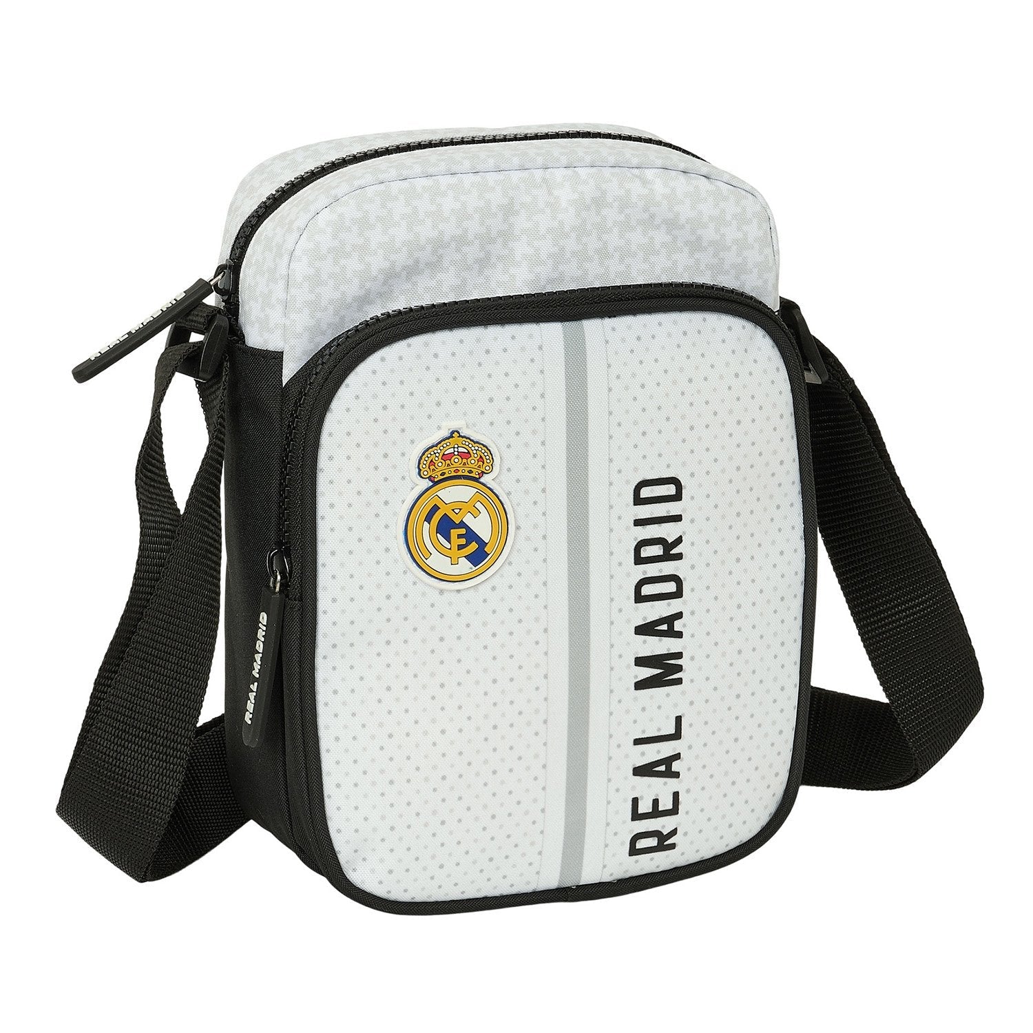 Bandolera Blanca/Negra Real Madrid