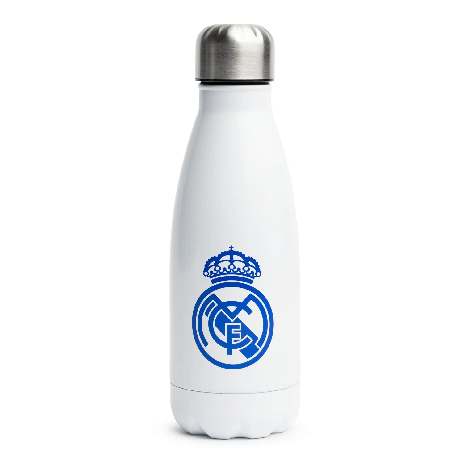 Botella Acero 550ml Blanco/Azul