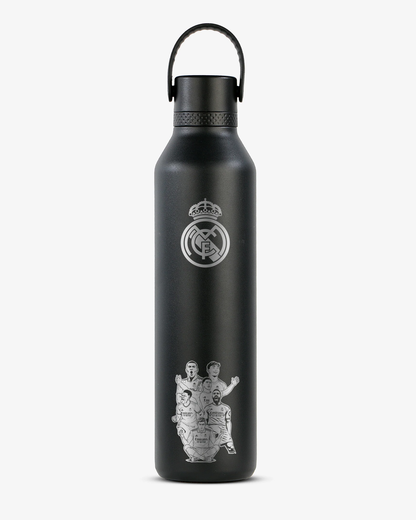 Botella Termo Equipo 1l Escudo Negro