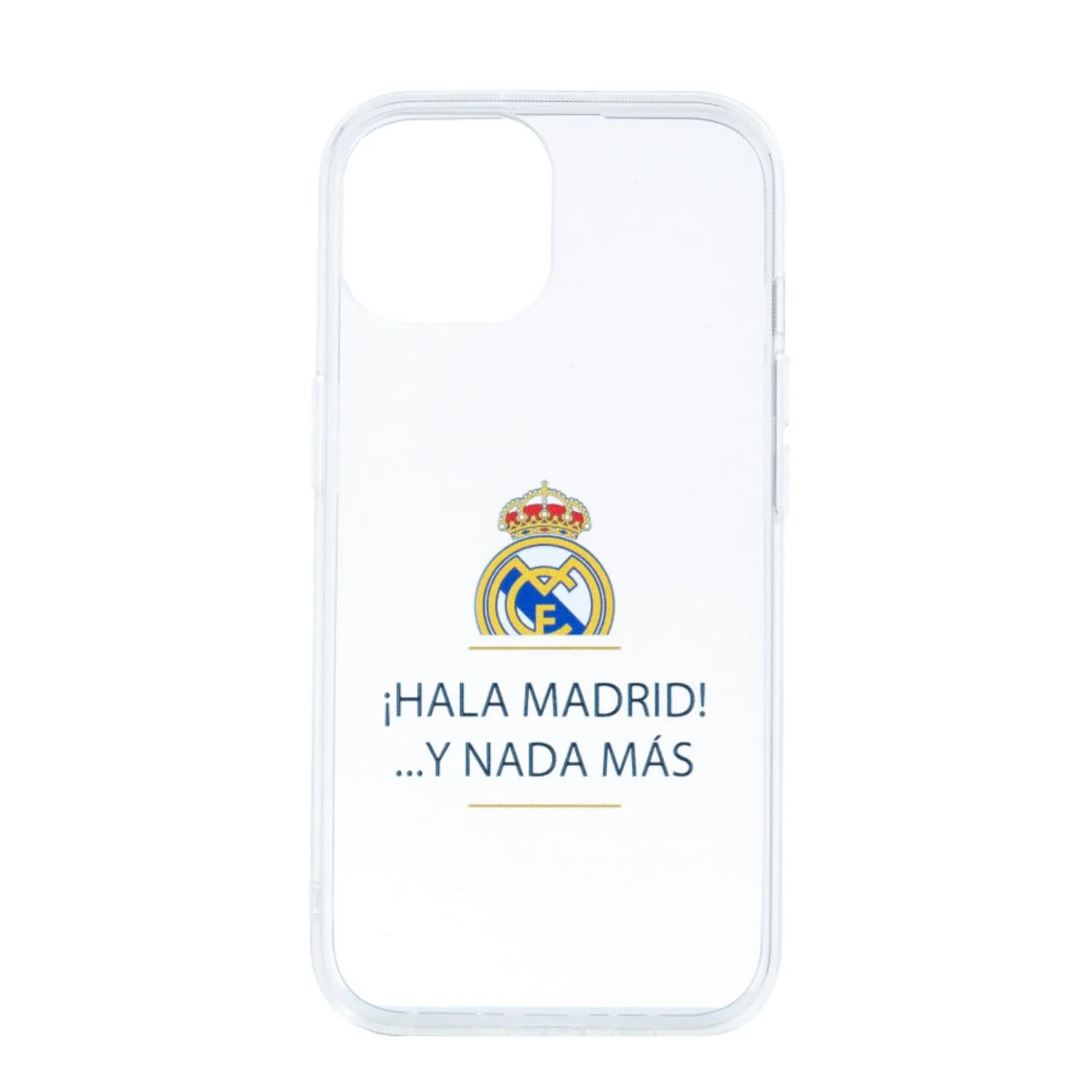 Funda iPhone 13 ¡Hala Madrid! Transparente Real Madrid