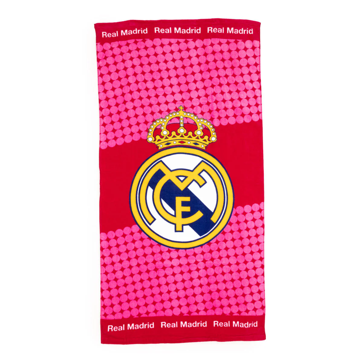 Toalla Escudo Rosa Real Madrid