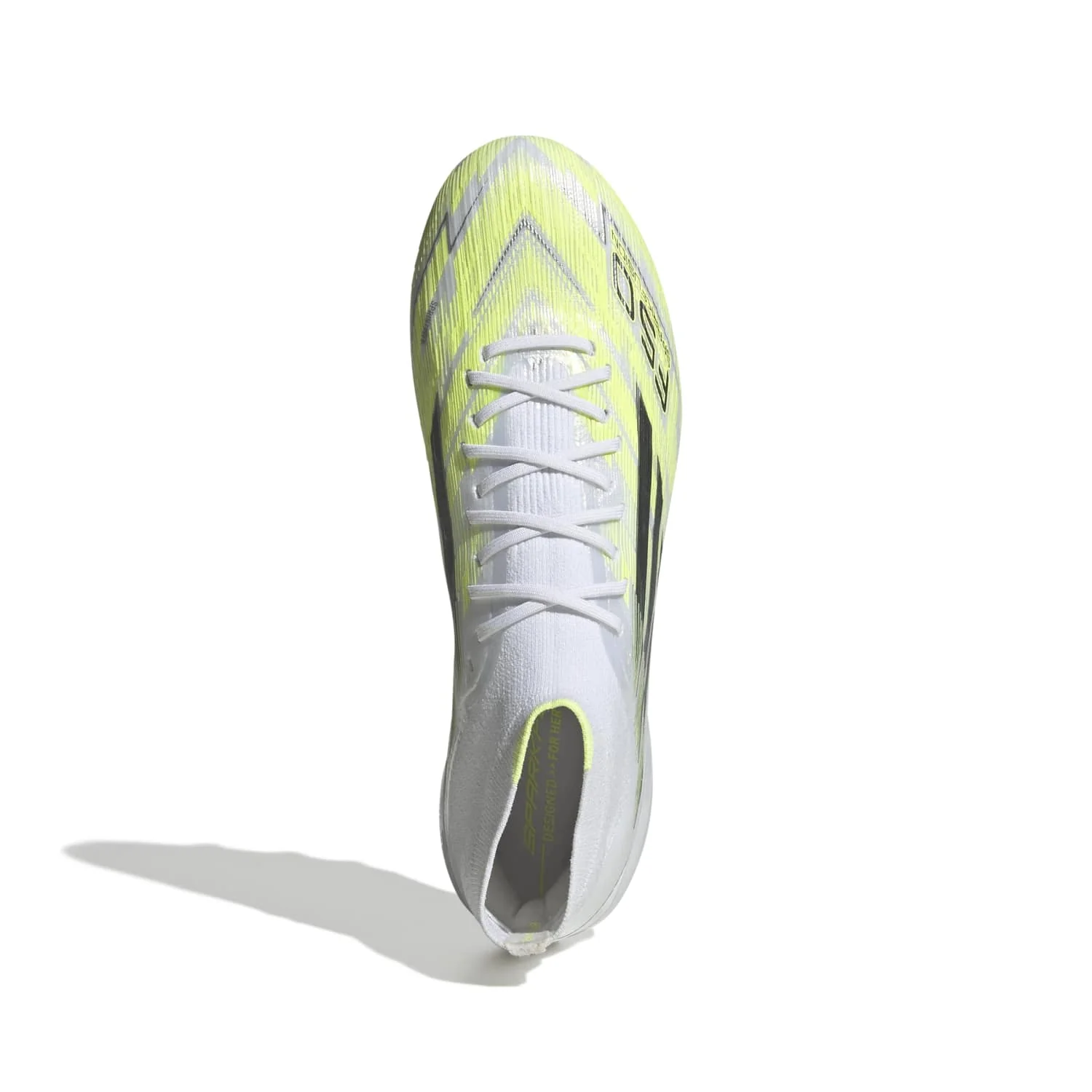 Botas de Fútbol Mujer adidas F50 Sparkfusion Elite Amarillas - Image 15