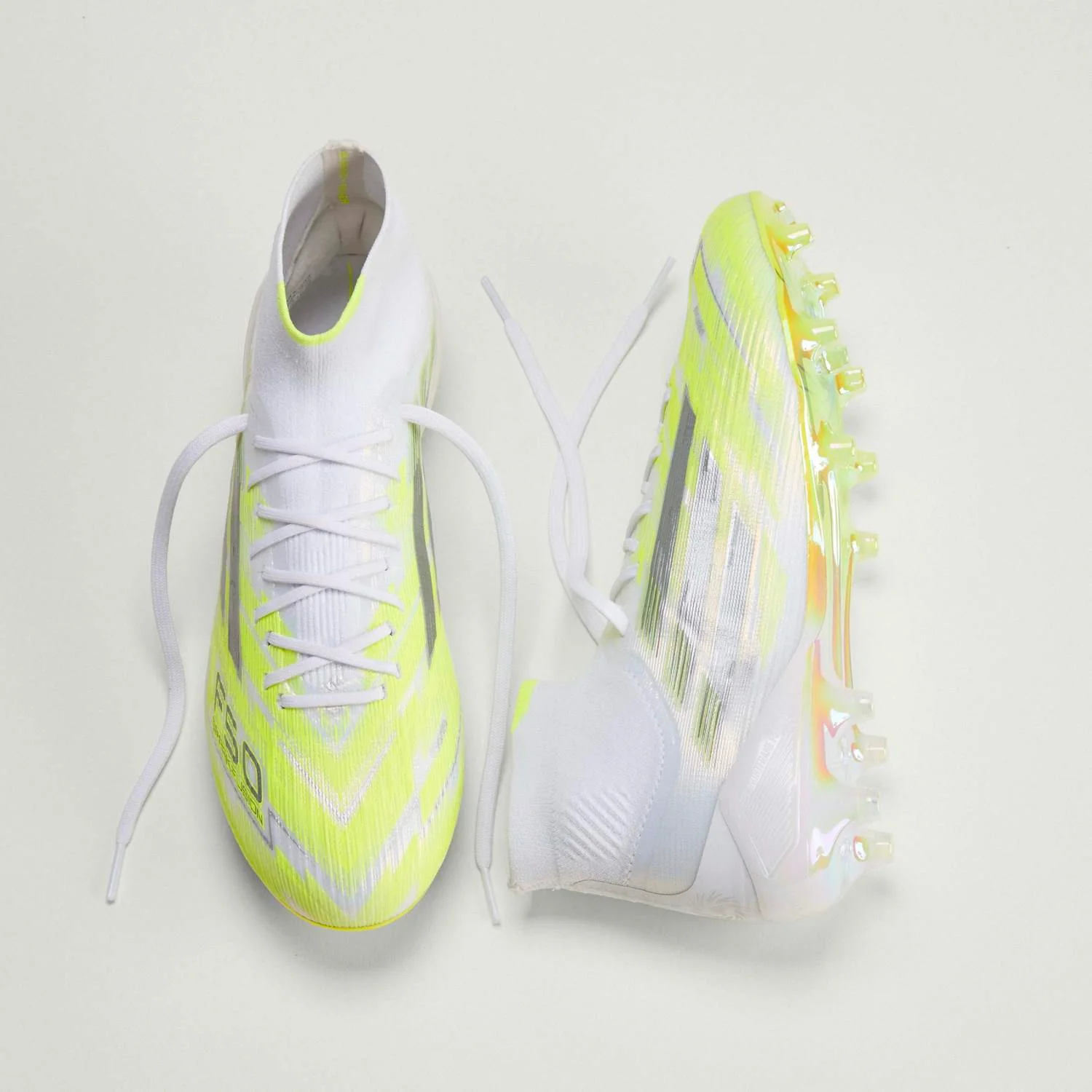 Botas de Fútbol Mujer adidas F50 Sparkfusion Elite Amarillas - Image 2