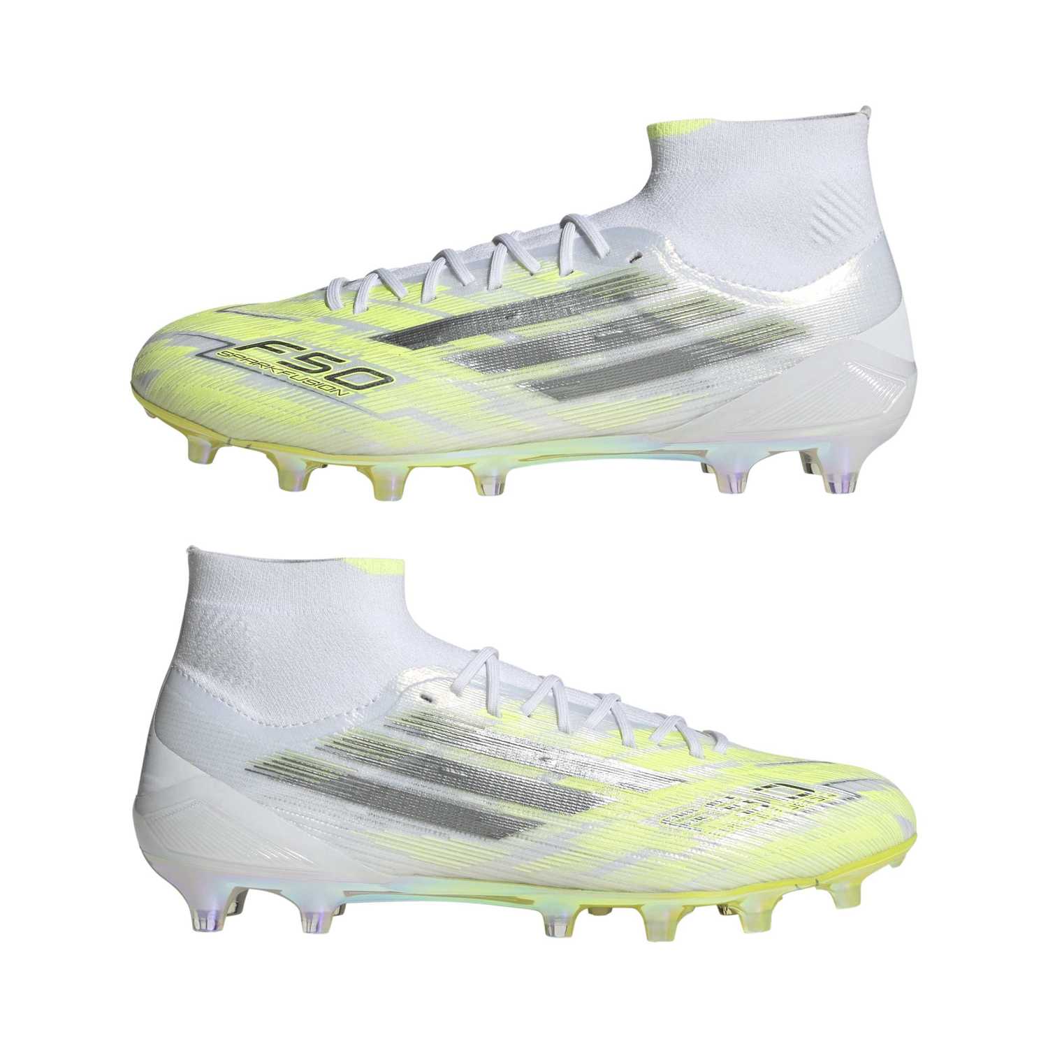 Botas de Fútbol Mujer adidas F50 Sparkfusion Elite Amarillas - Image 20