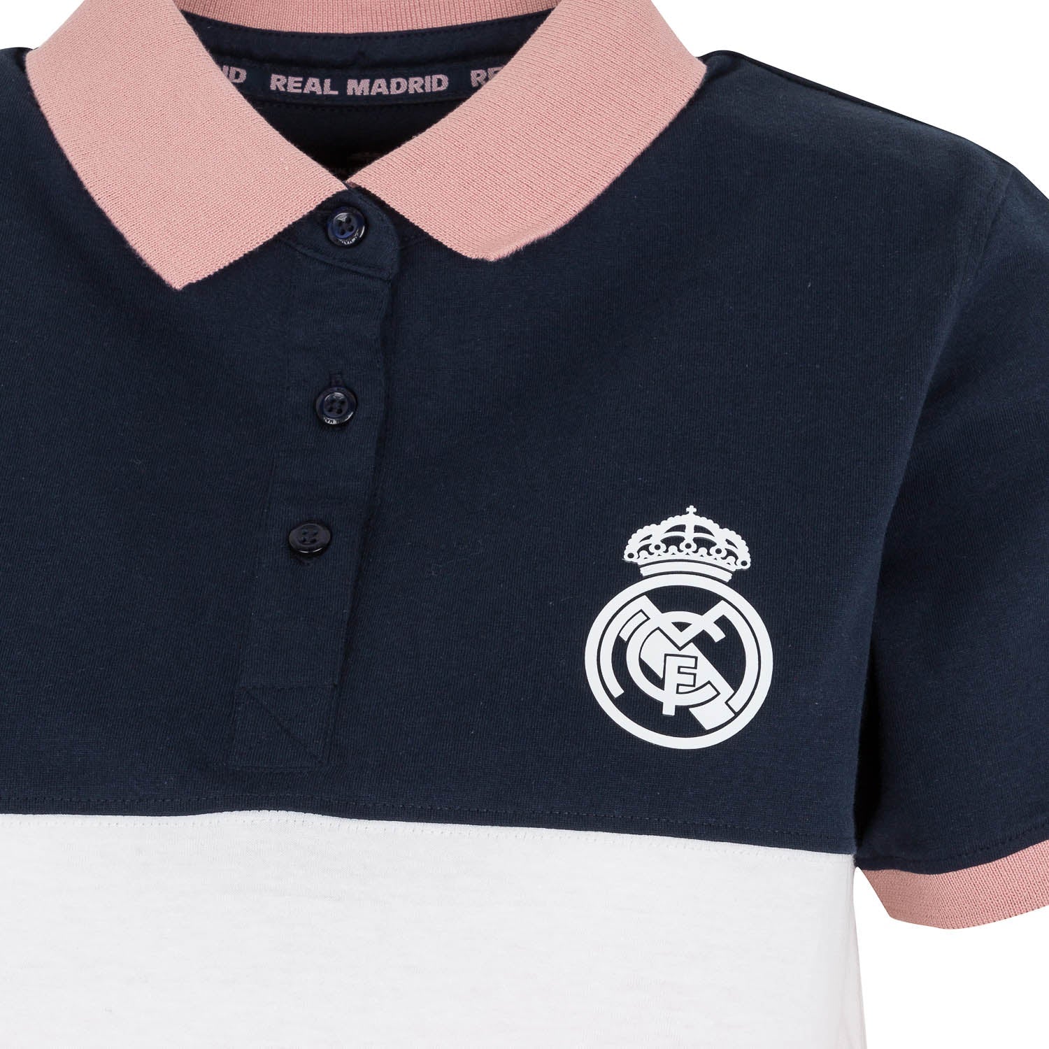 Camiseta Polo Mujer Vintage Rosa - Image 2