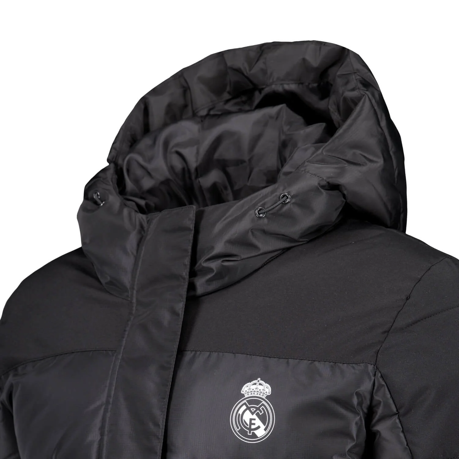 Chaqueta Acolchada Mujer Outerwear Negra Real Madrid - Image 5