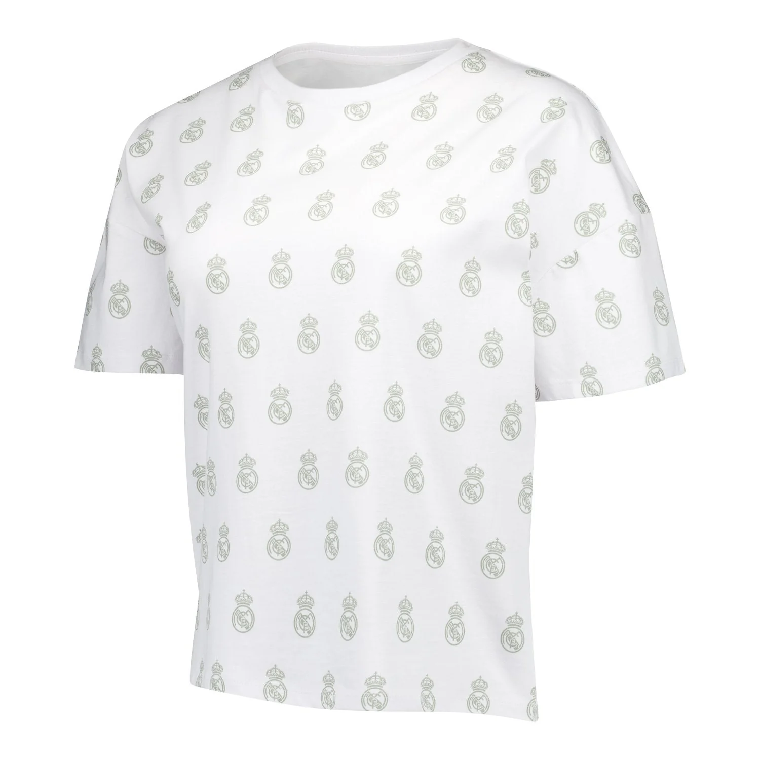 Set Pijama Camiseta & Pantalones Cortos Mujer White Dreams Verde Real Madrid - Image 3