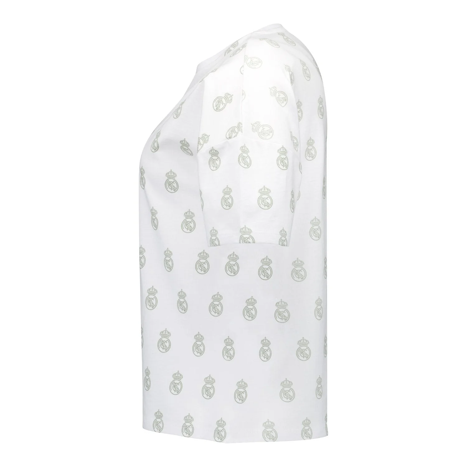 Set Pijama Camiseta & Pantalones Cortos Mujer White Dreams Verde Real Madrid - Image 4