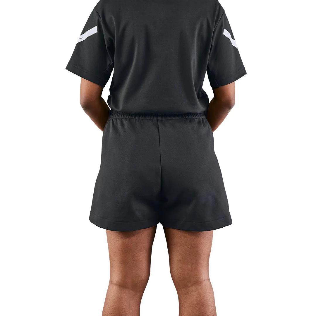Pantalón Corto Mujer adidas Real Urban Negro - Image 3