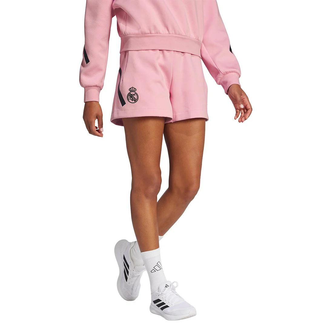Pantalón Corto Mujer adidas Real Urban Rosa - Image 4