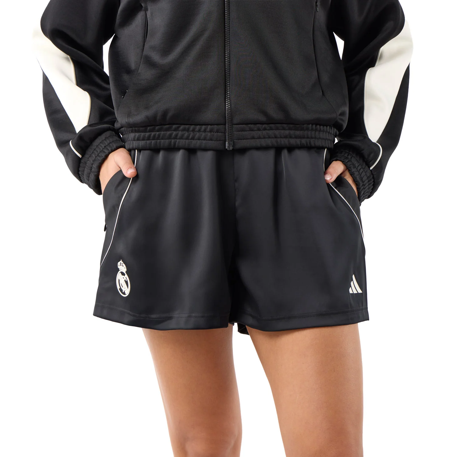Pantalón Corto Mujer adidas Stadium Negro - Image 3