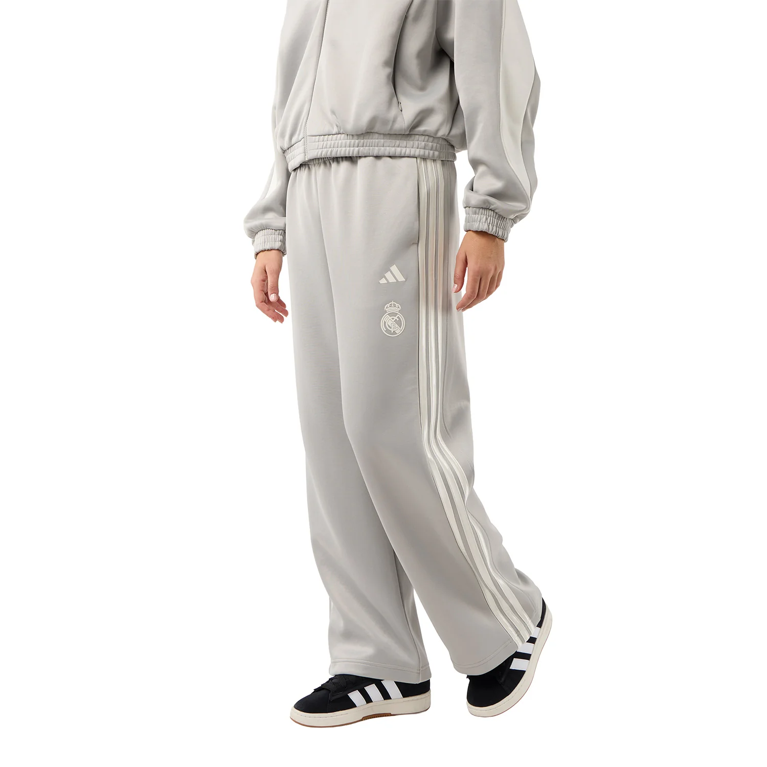 Pantalón Chándal Mujer adidas Stadium Gris - Image 4