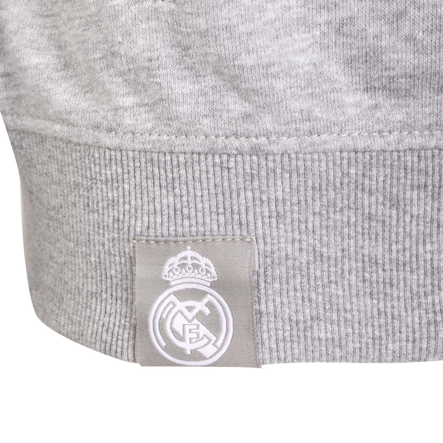 Chaqueta Capucha Mujer Essentials Gris Claro - Image 5