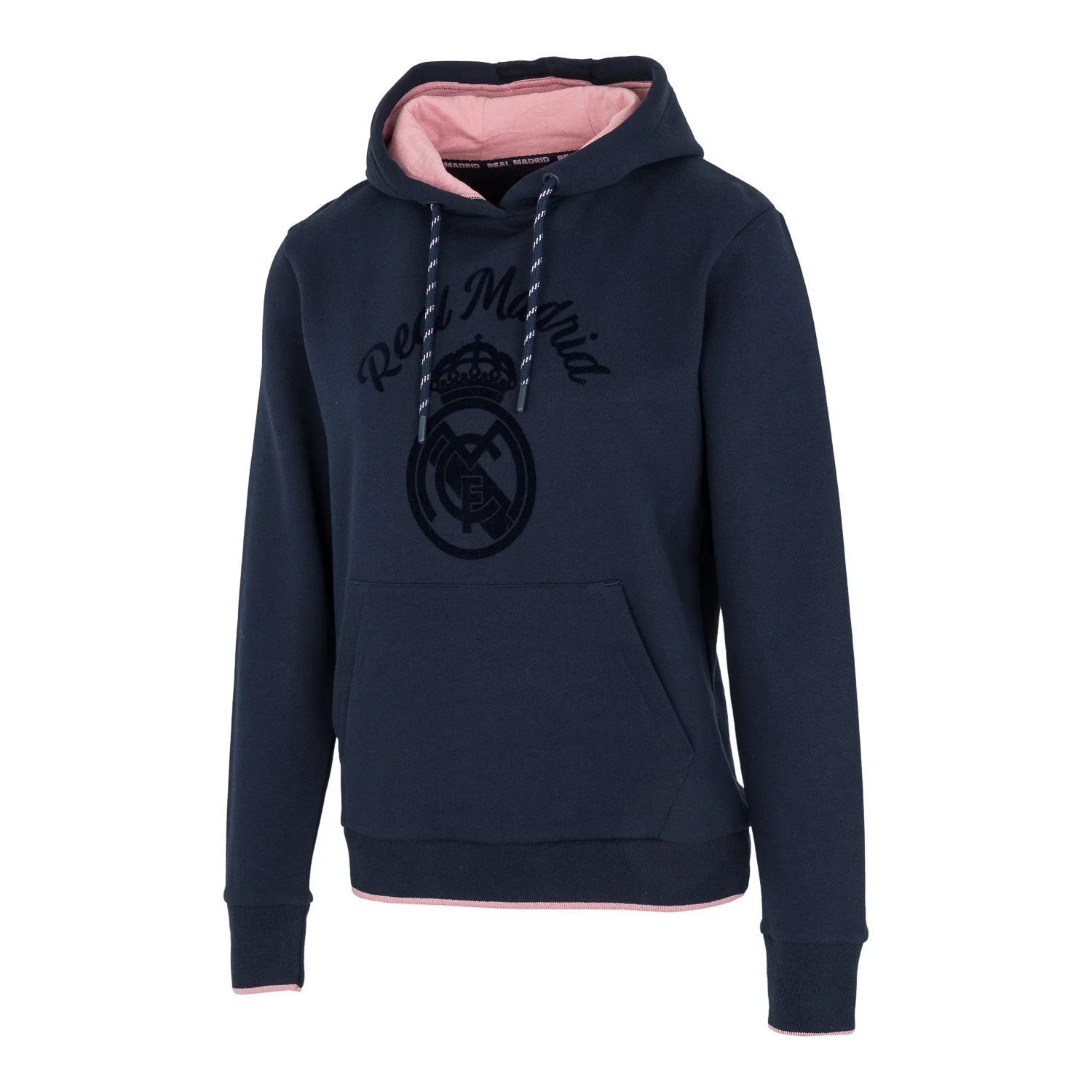 Sudadera Capucha Mujer Vintage Azul Marino