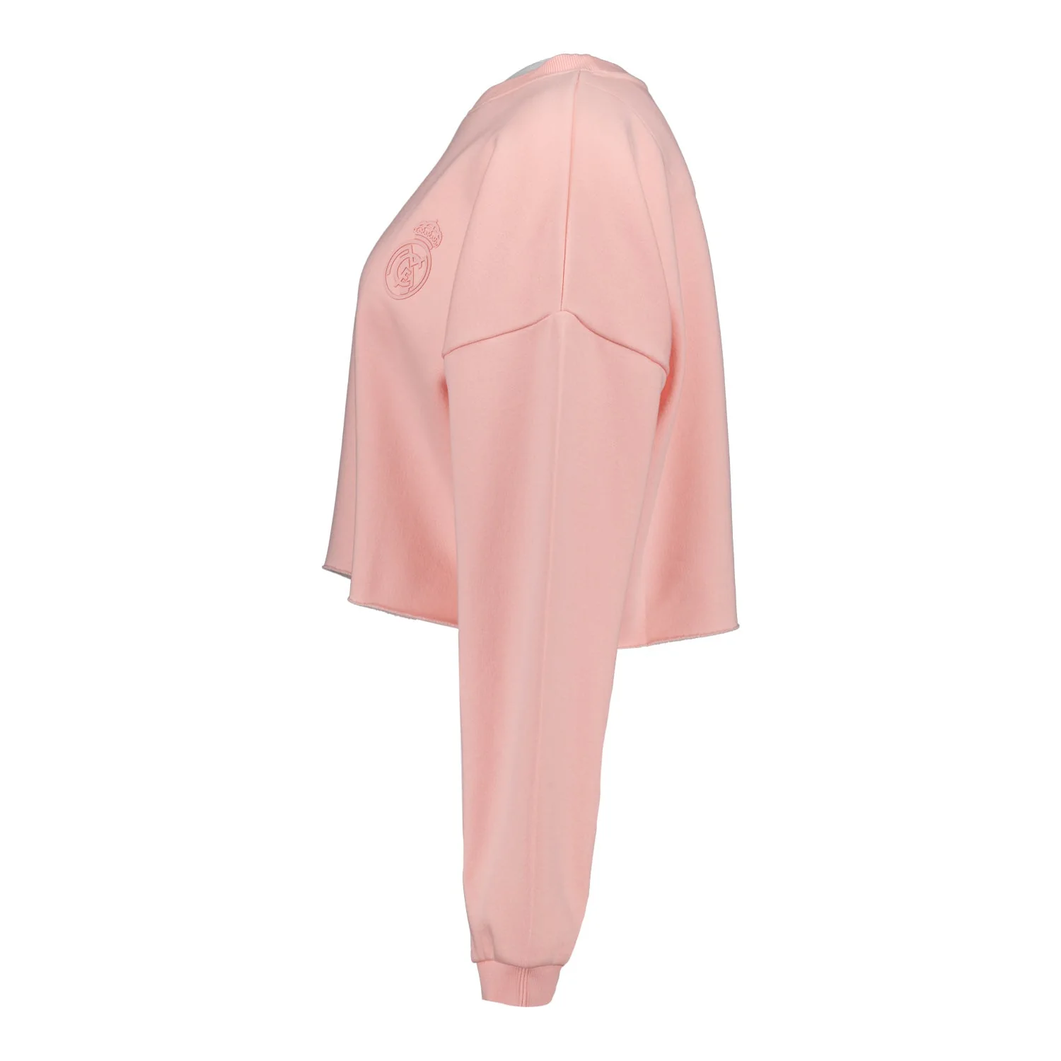 Sudadera Mujer Real Madrid Ladies Vintage Crop Rosa - Image 5