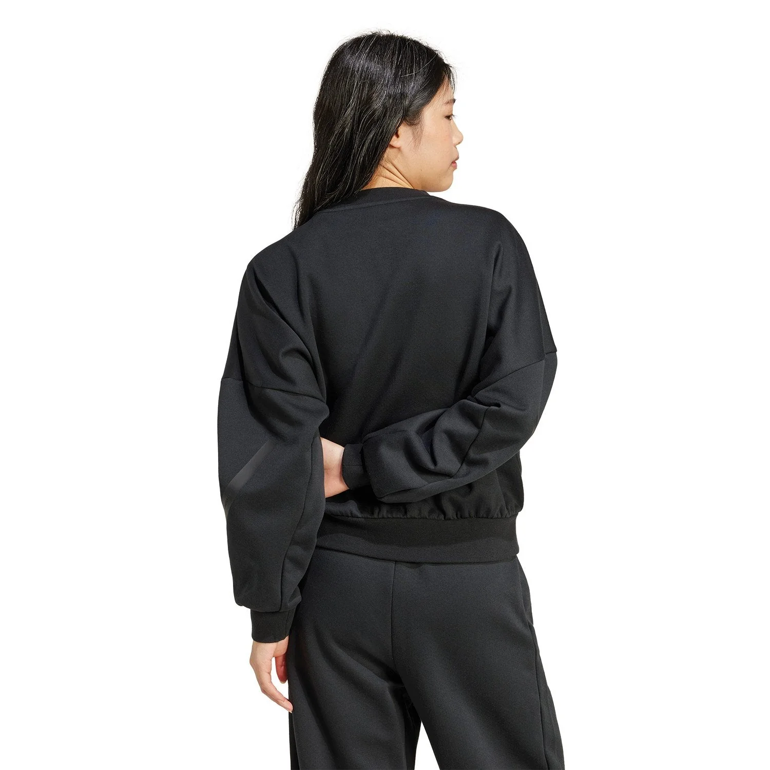 Sudadera Mujer adidas Real Urban Negra - Image 3