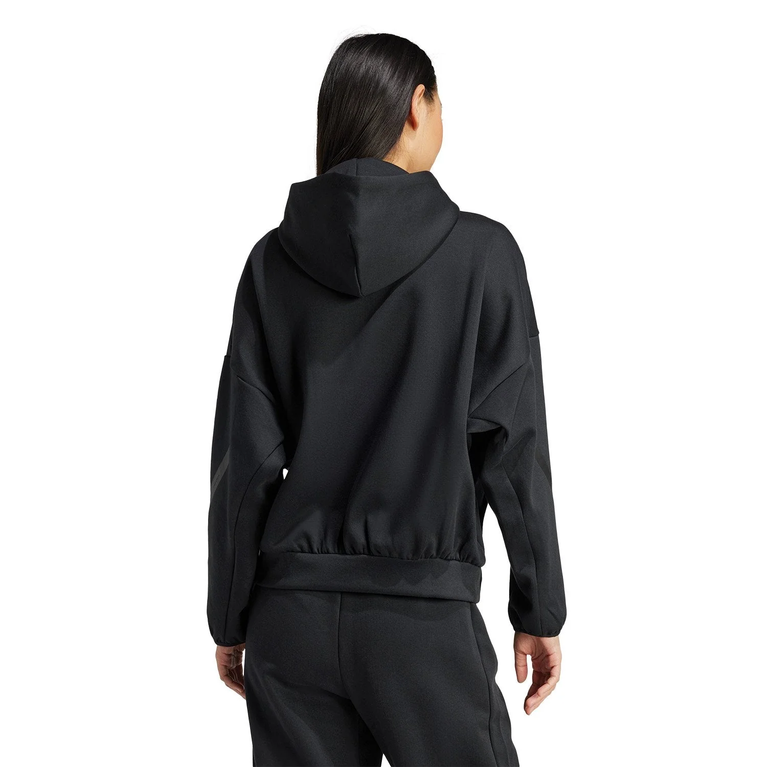 Sudadera con capucha Mujer adidas Real Urban Negra - Image 3