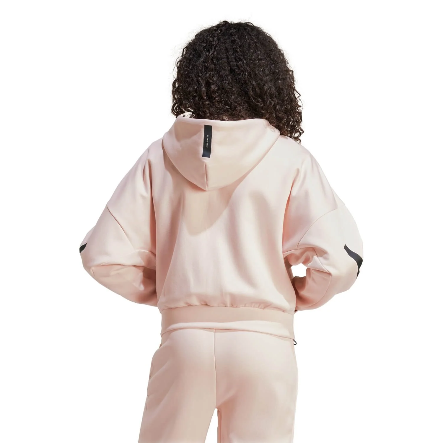 Chaqueta Cremallera Mujer adidas Real Urban Rosa - Image 3
