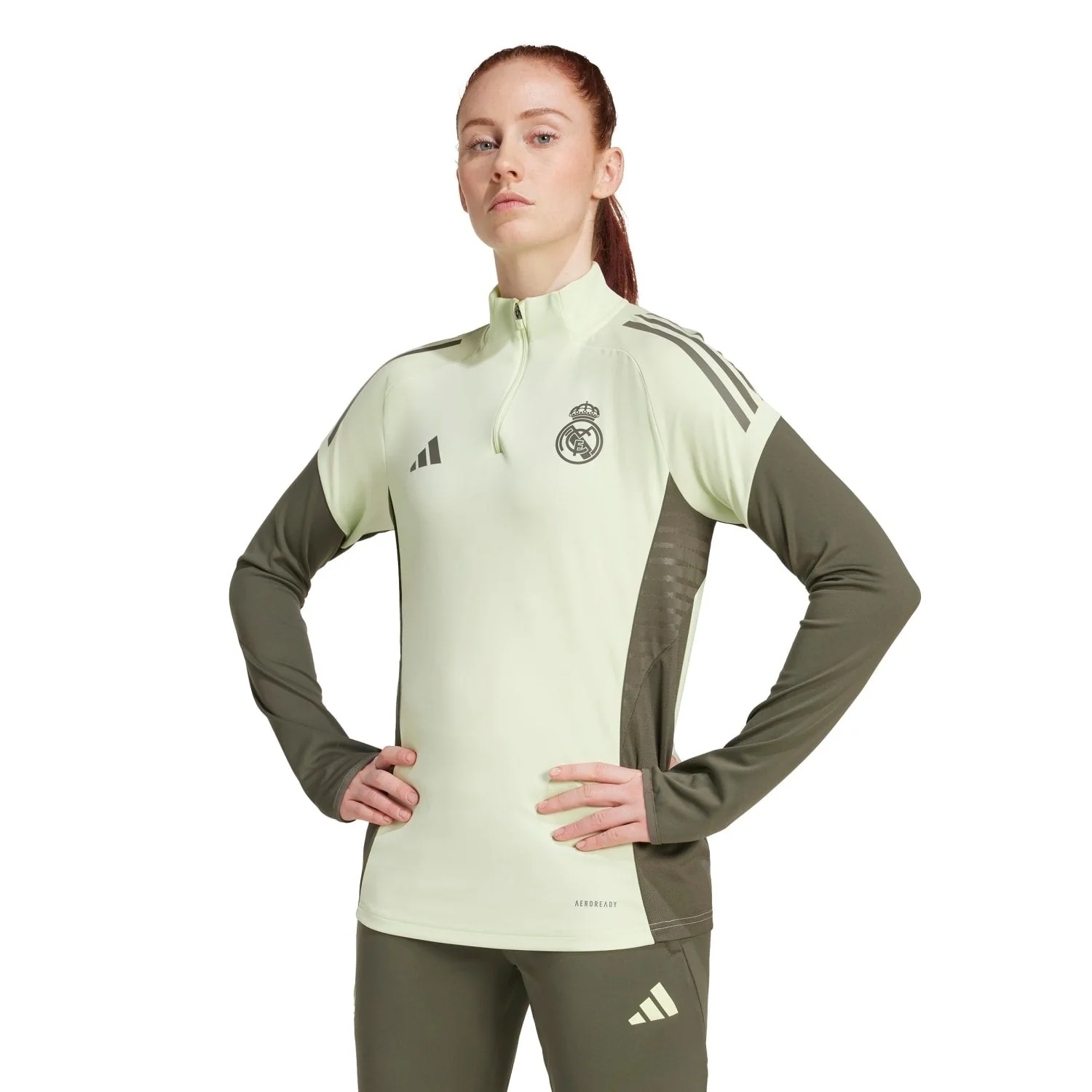 Sudadera Mujer adidas Entrenamiento 25/26 Verde Lima - Image 2