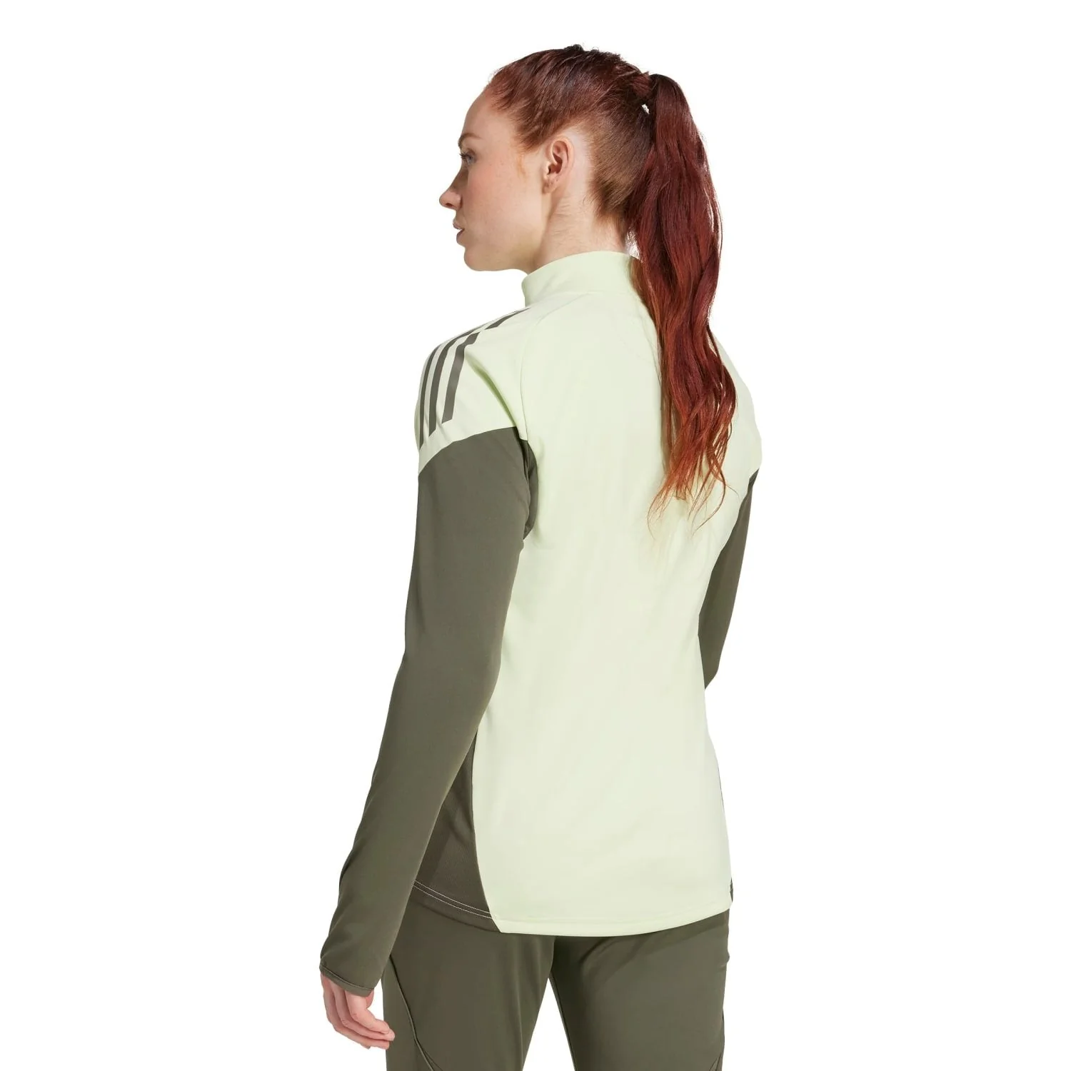 Sudadera Mujer adidas Entrenamiento 25/26 Verde Lima - Image 3