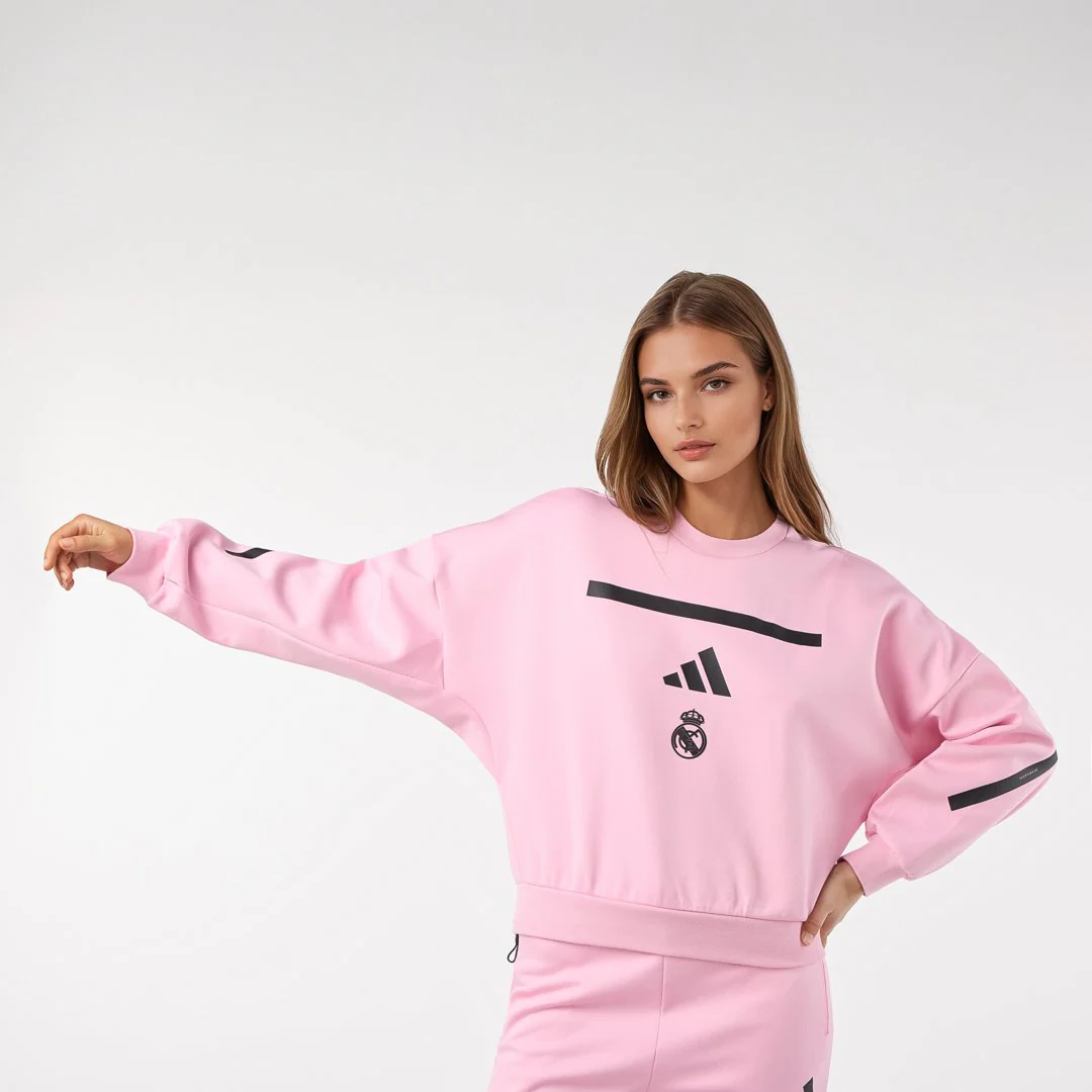 Sudadera Mujer Adidas Real Urban Rosa - Image 5