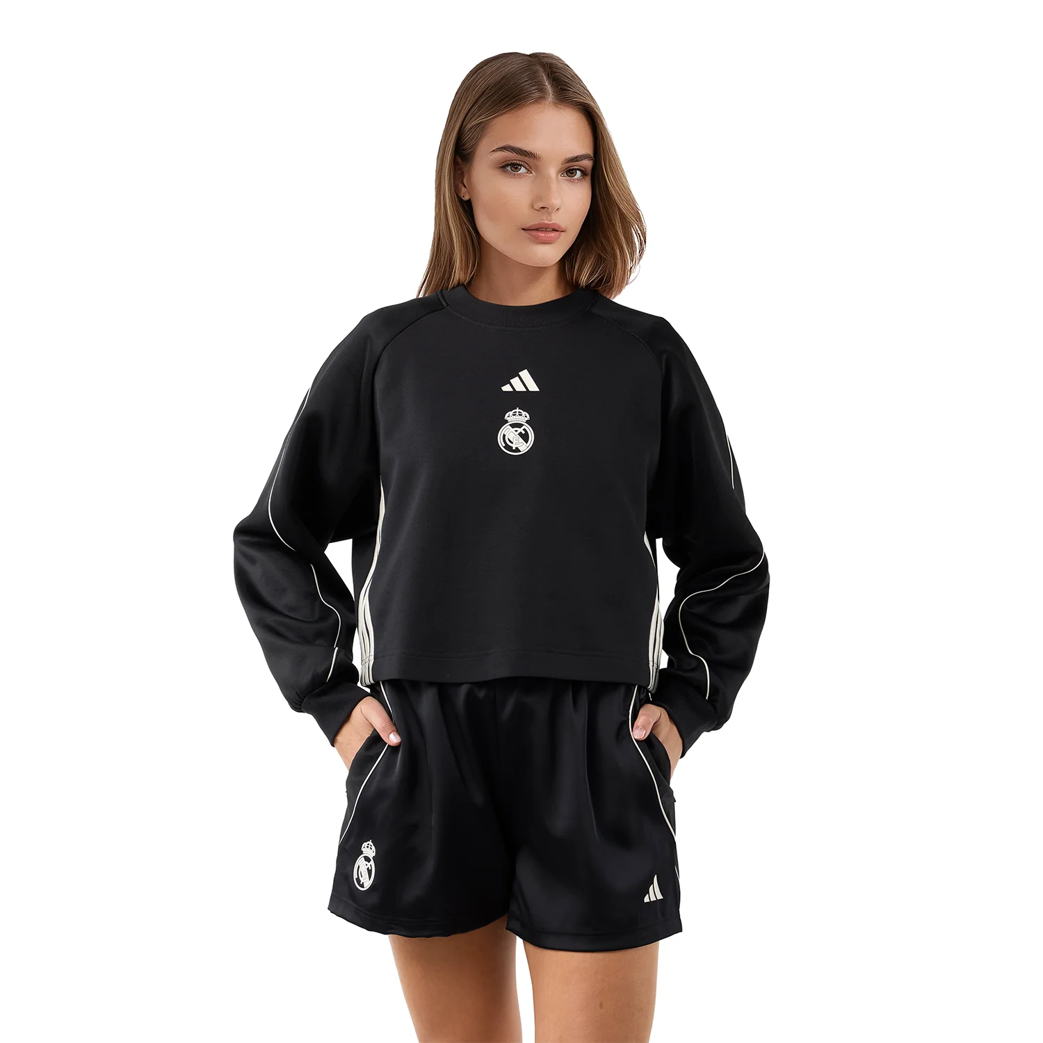 Sudadera Mujer adidas Stadium Negra - Image 3