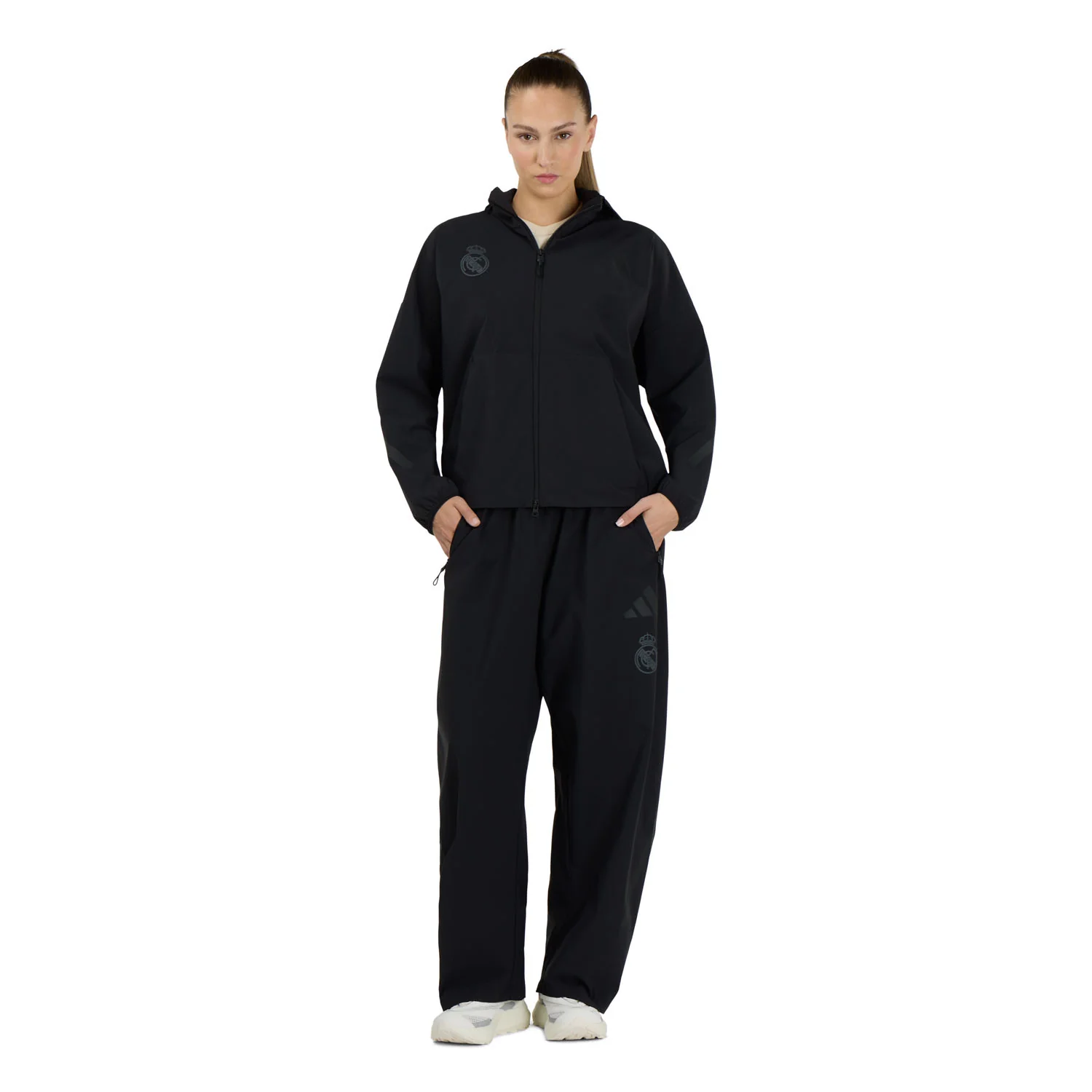 Chaqueta Mujer adidas Real Urban Z.N.E. Negra - Image 3