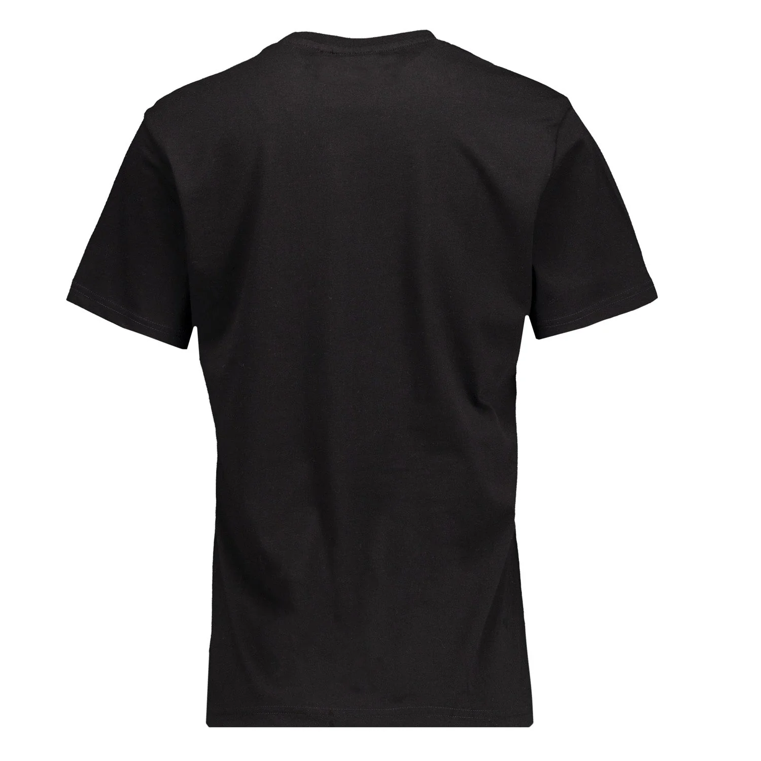 Camiseta Mujer ECO Essentials Real Madrid Escudo Monocolor Negra - Image 3