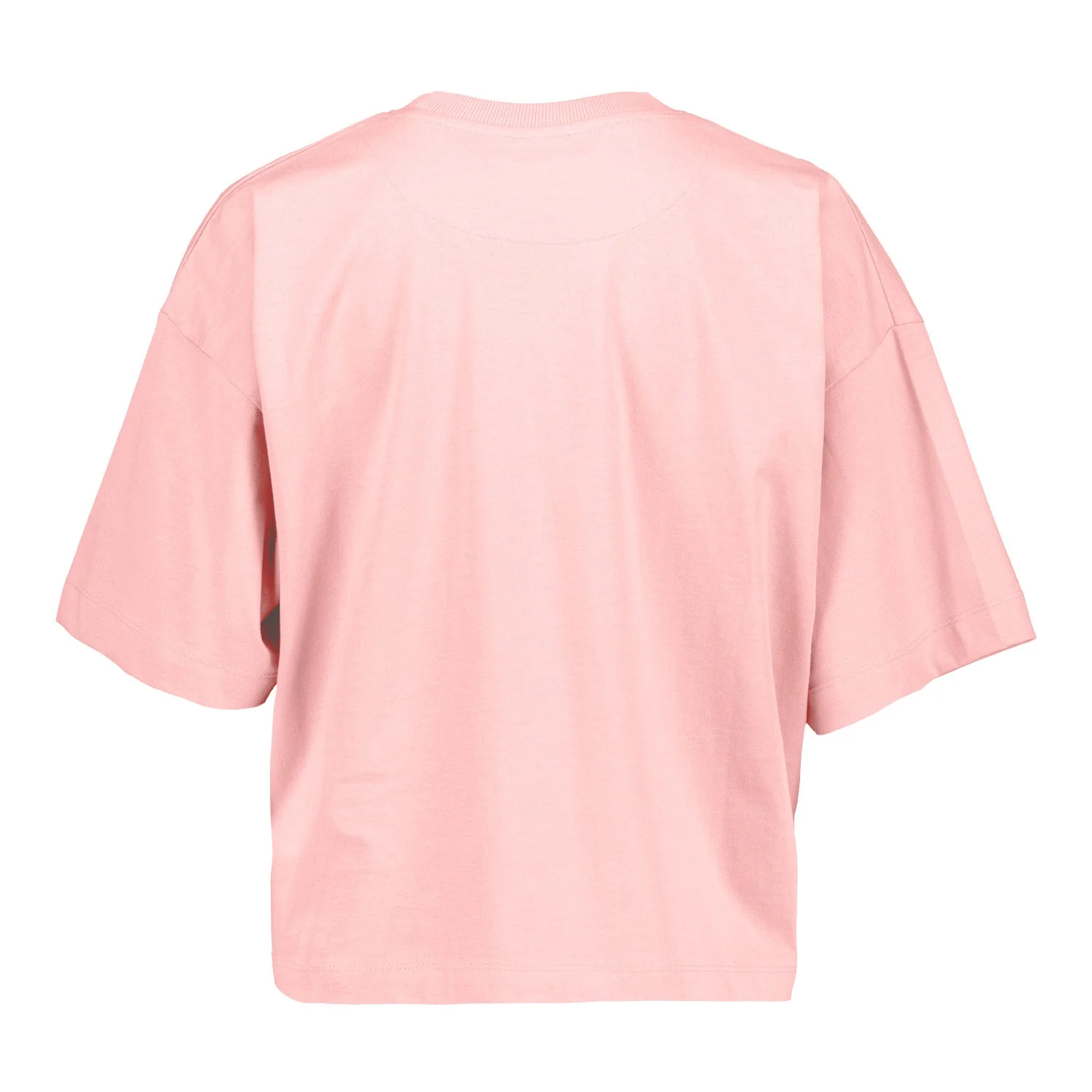 Camiseta Mujer Real Madrid Ladies Vintage Crop Rosa - Image 3