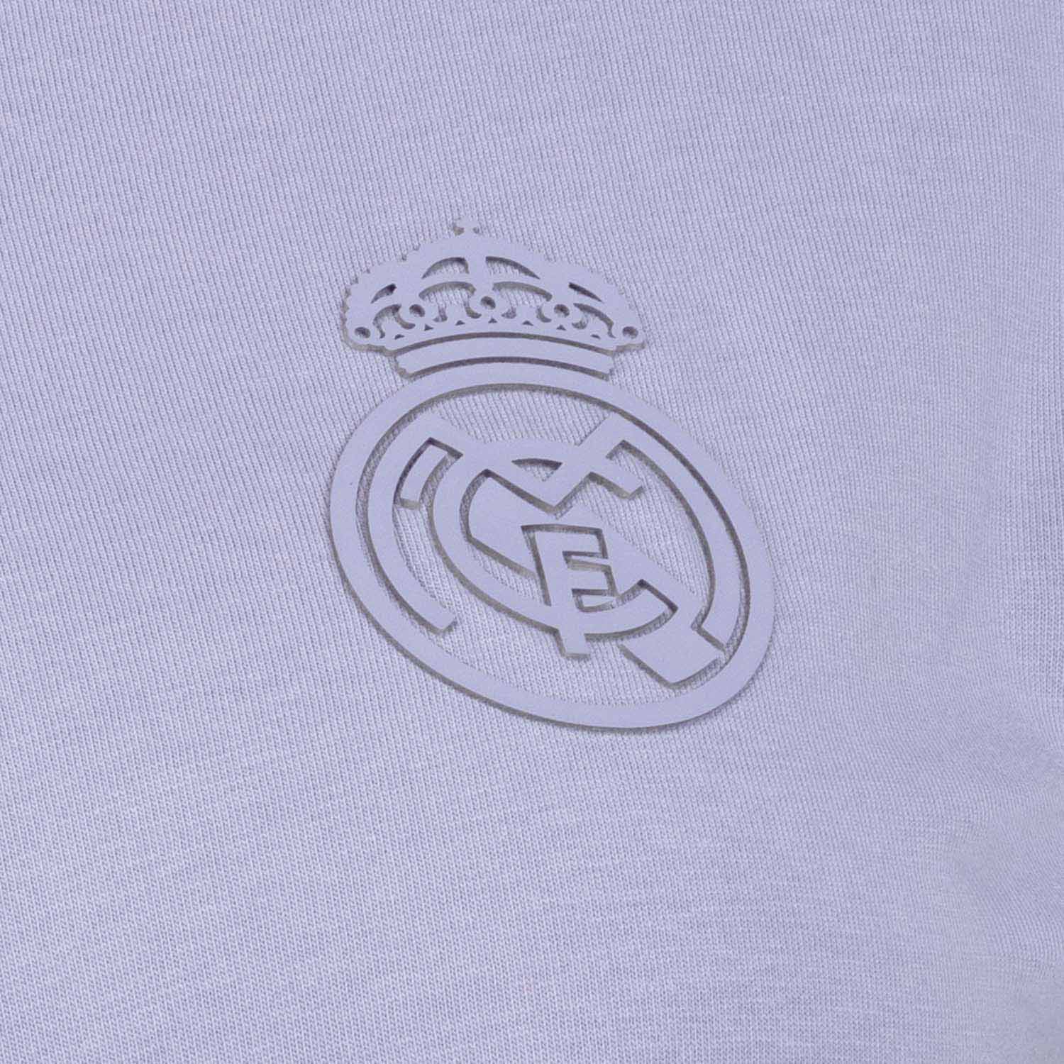 Camiseta Mujer Real Madrid Ladies Vintage Lila - Image 3