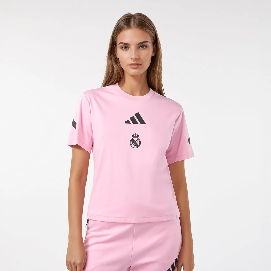 Camiseta Mujer adidas Real Urban Rosa - Image 3