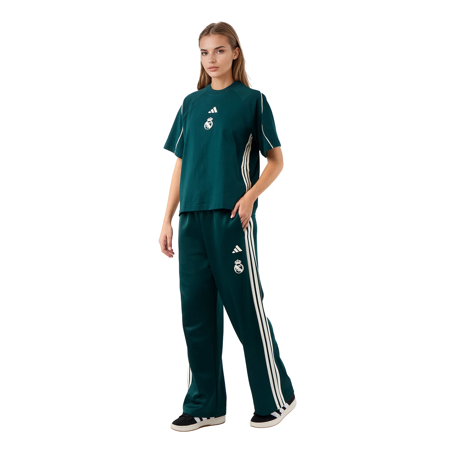 Camiseta Mujer adidas Stadium Verde - Image 6