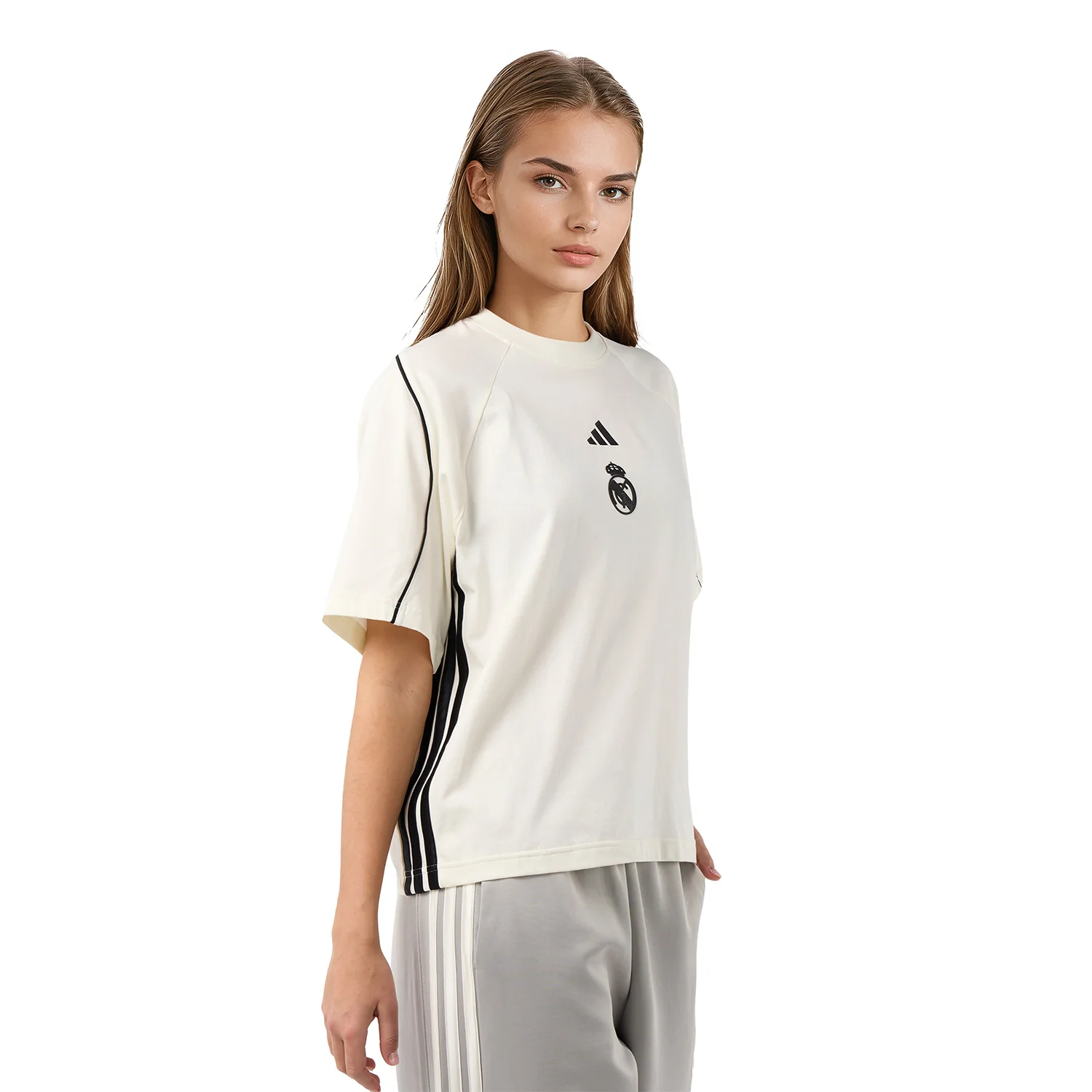 Camiseta Mujer adidas Stadium Blanca - Image 4
