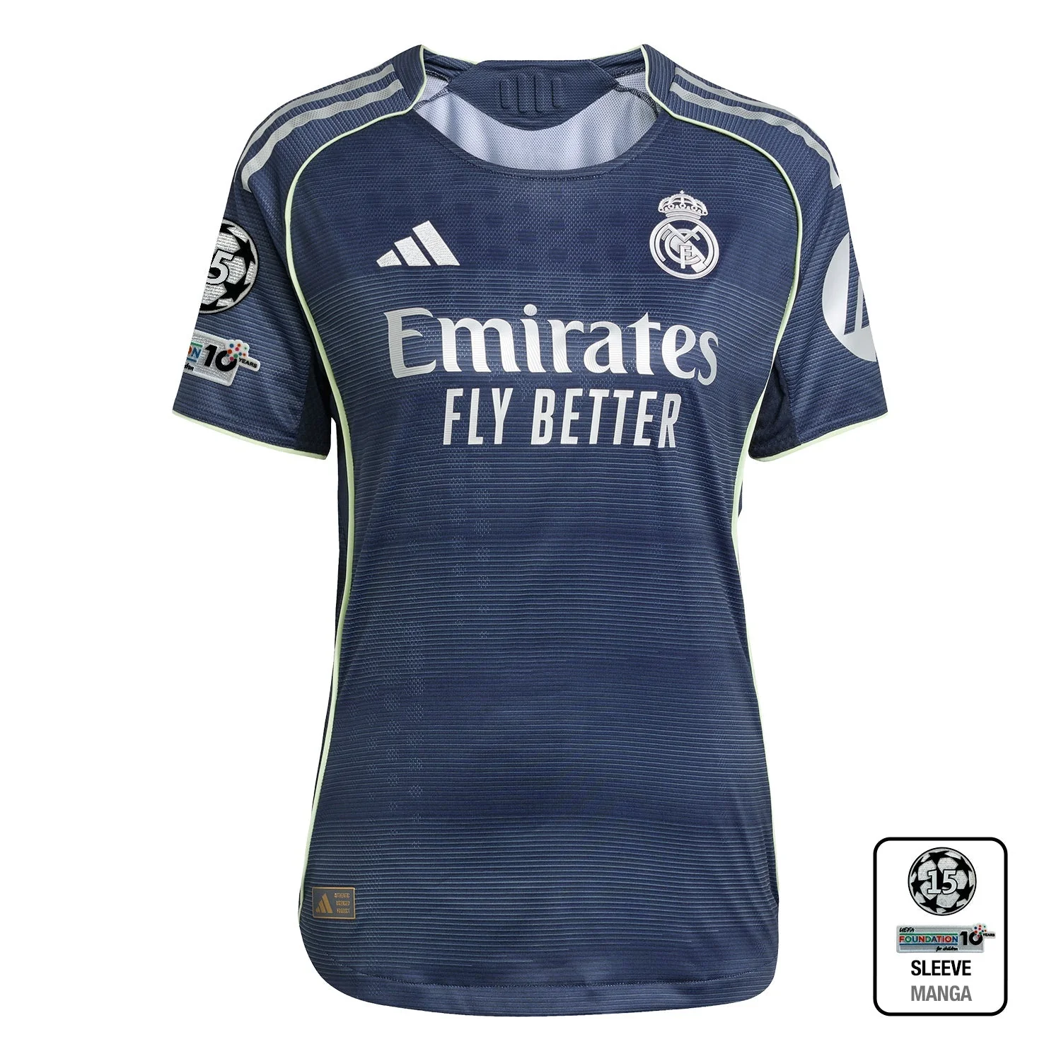 Camiseta Authentic Mujer Segunda Equipación 25/26 Azul Marino - Image 11