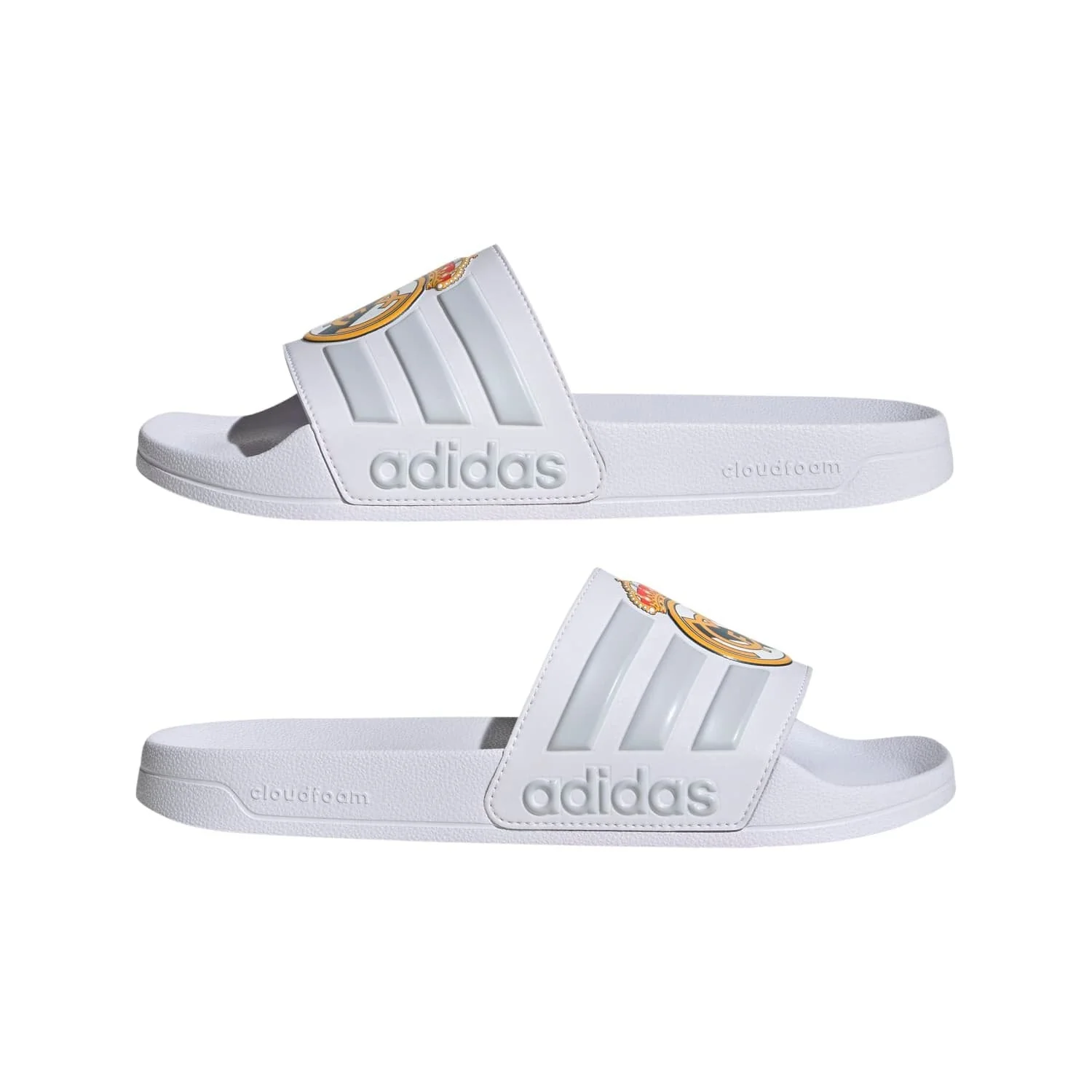 Sandalias adidas Adilette Real Madrid 25/26 Blancas - Image 7