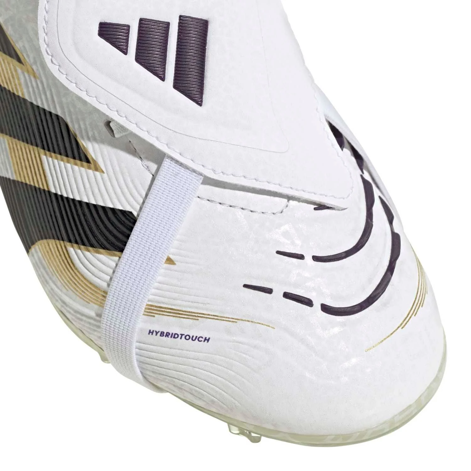 Botas de Fútbol Niño adidas Predator Elite FT Doradas - Image 3