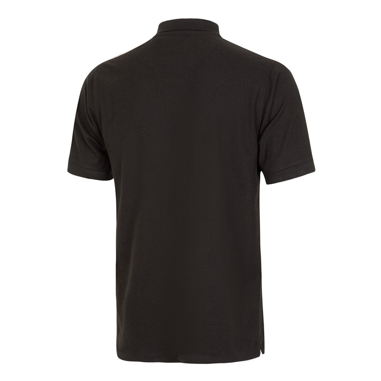 Polo Negro Hombre Escudo Color Essentials - Image 3