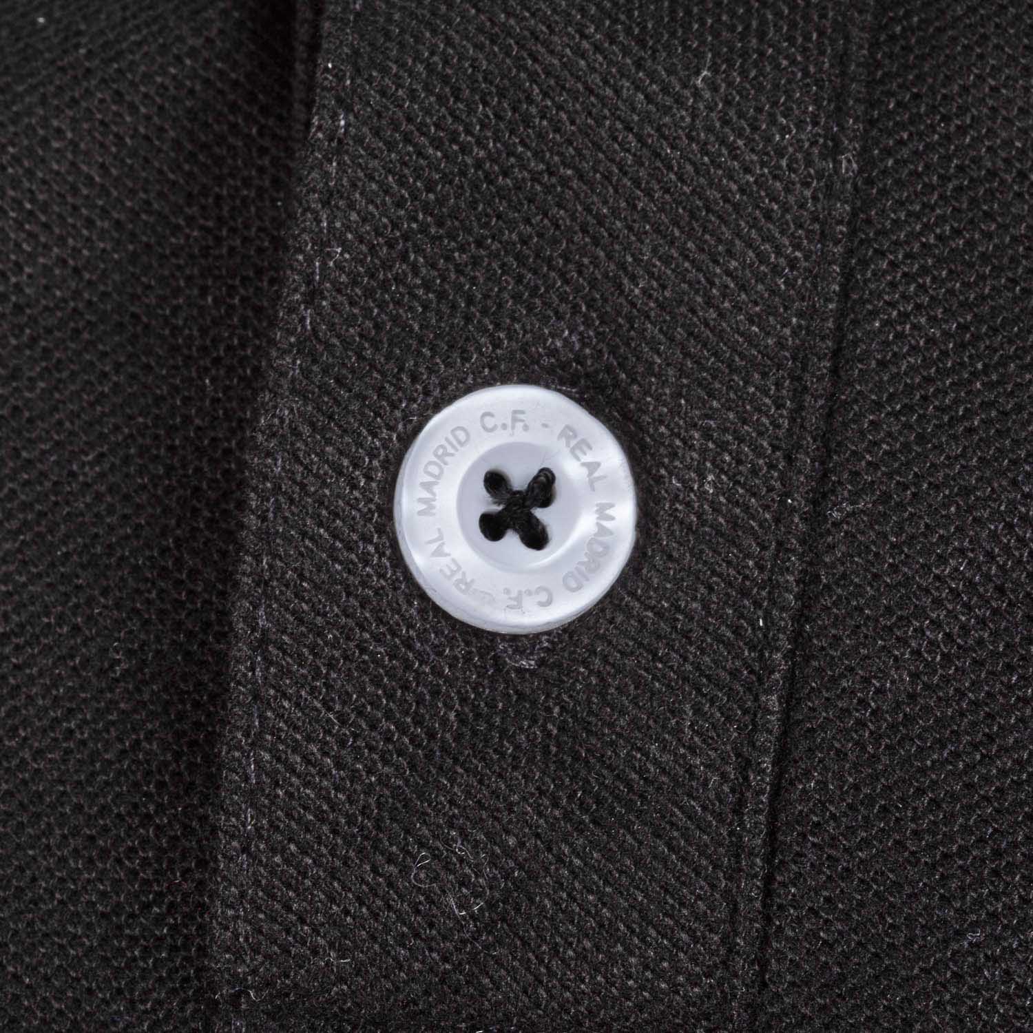 Polo Negro Hombre Escudo Color Essentials - Image 4