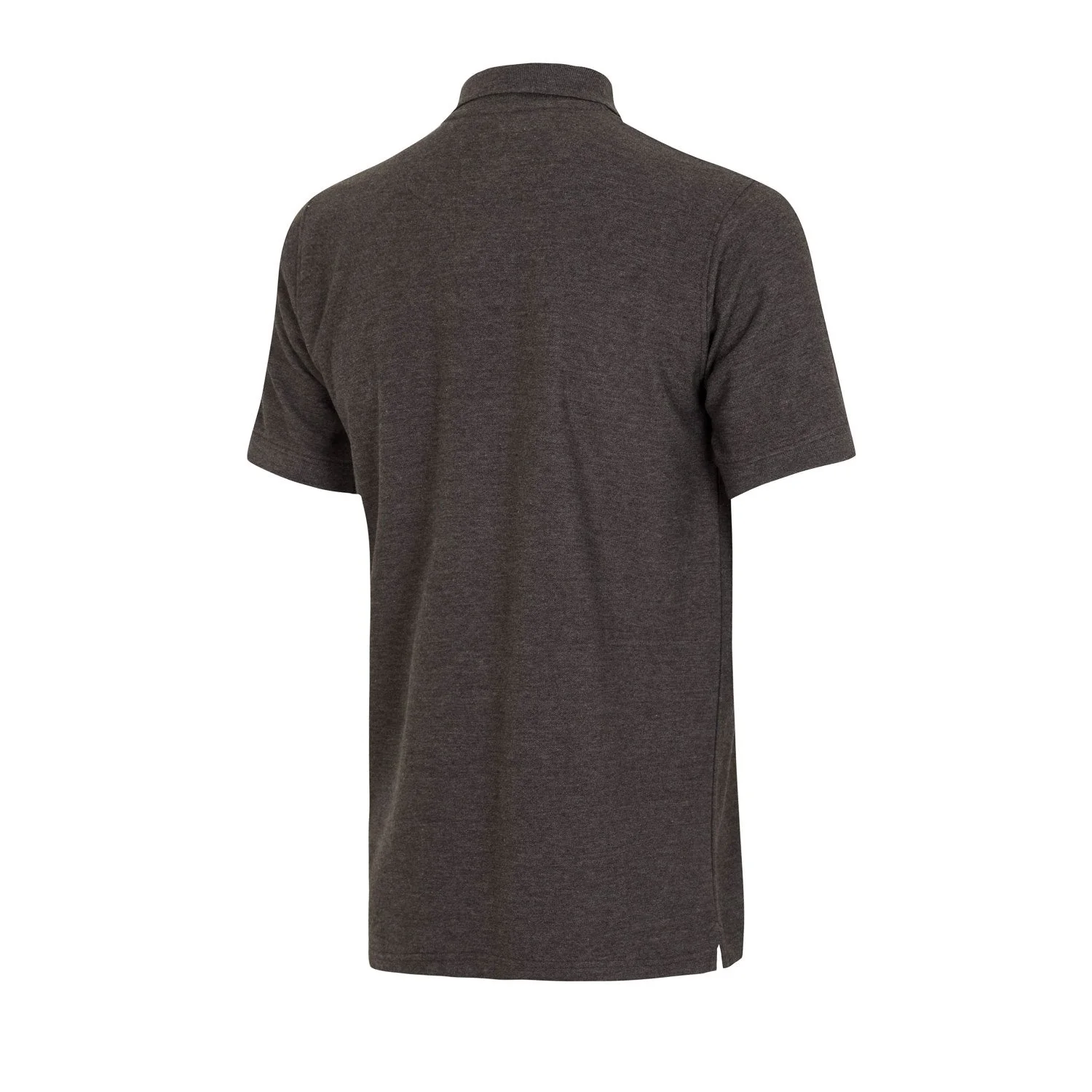 Polo Gris Oscuro Hombre Escudo Monocolor Essentials - Image 2