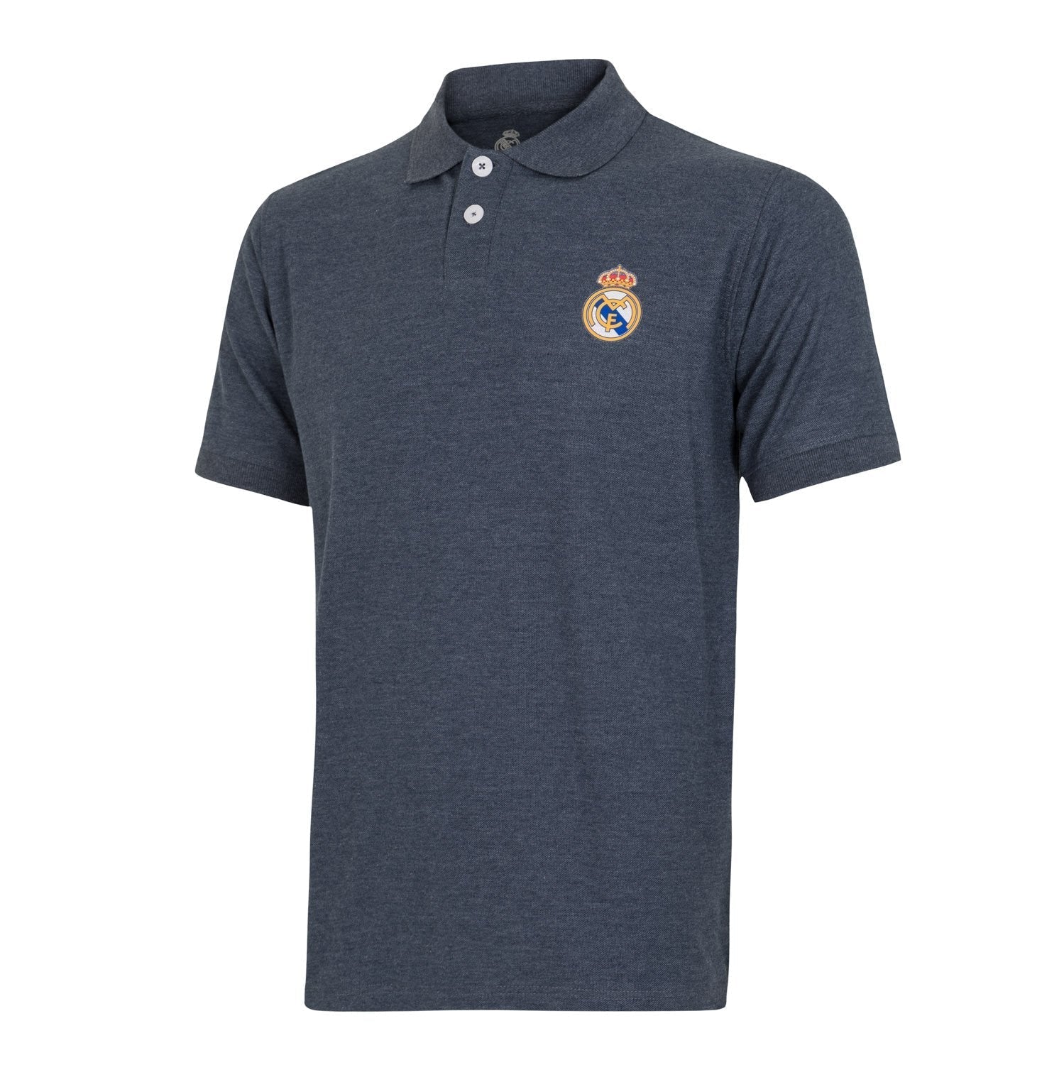 Polo Azul Hombre Escudo Color Essentials