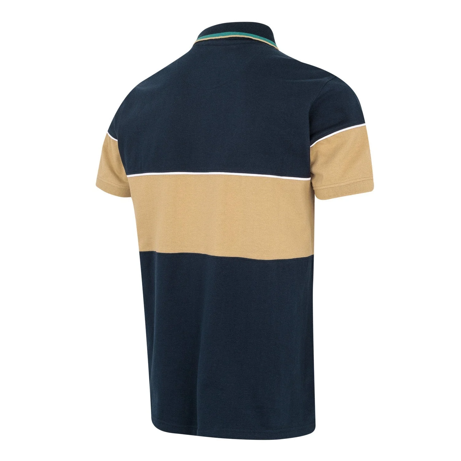 Polo Hombre Azul Marino/Beige Real Madrid - Image 4