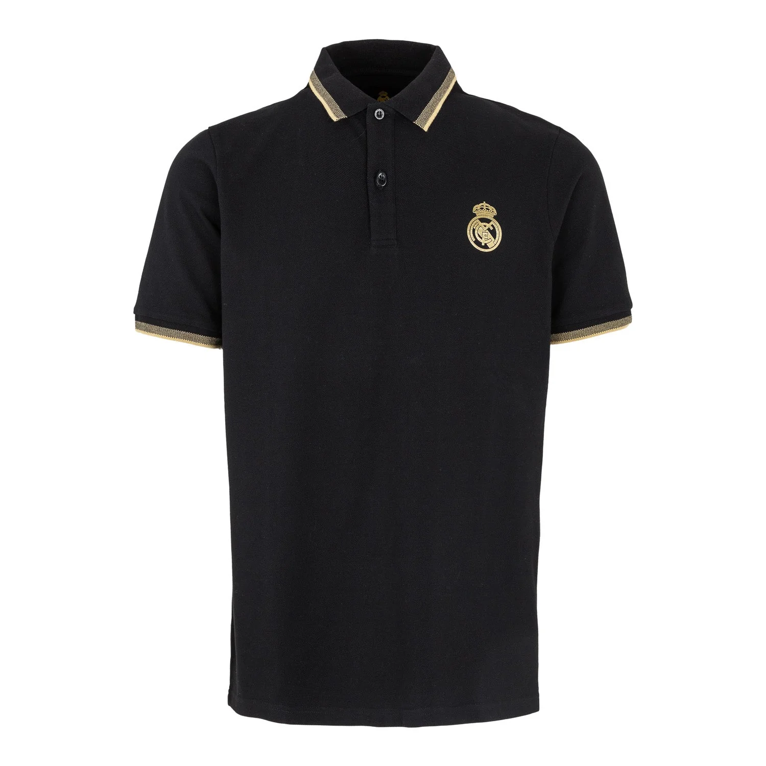 Polo Hombre Black & Gold