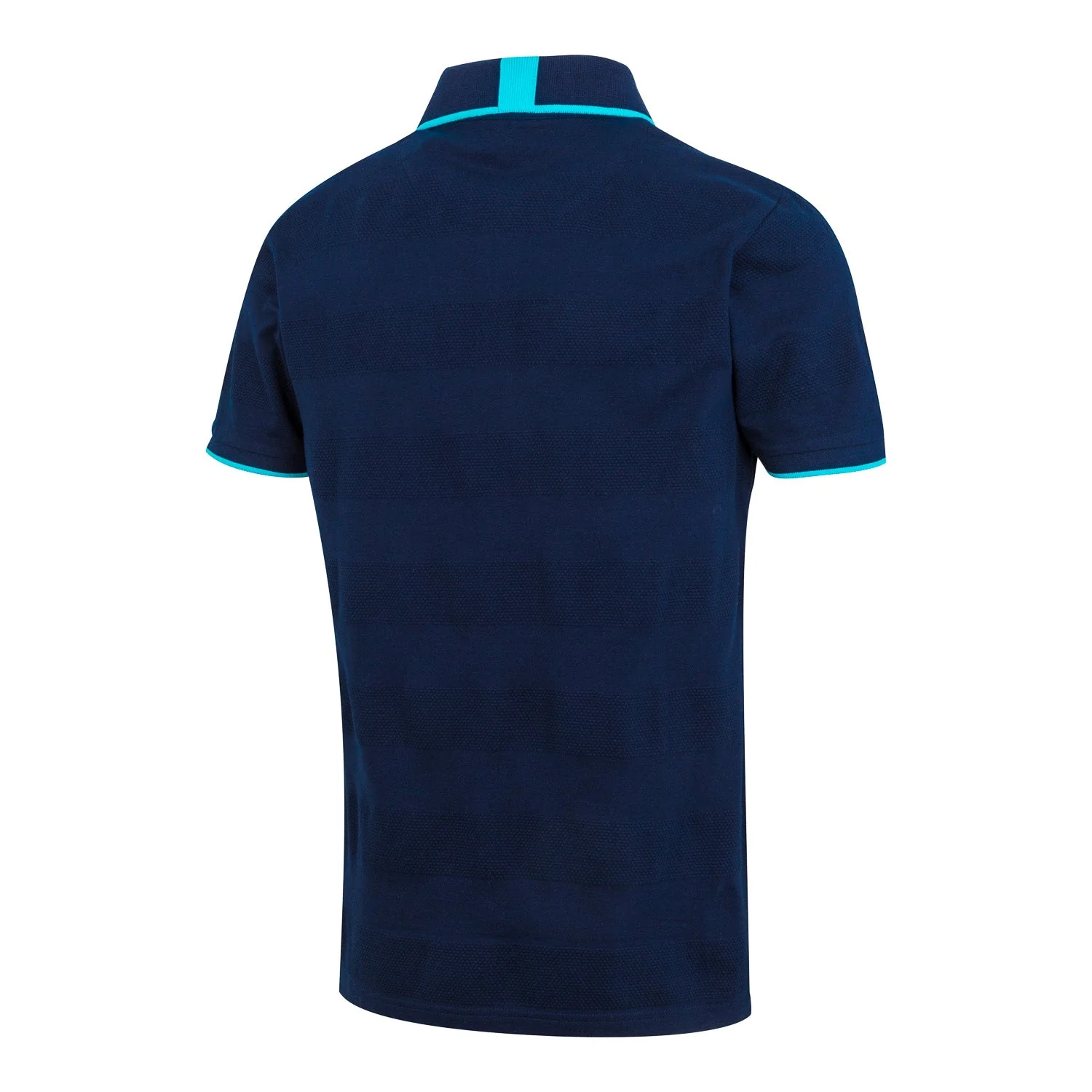 Polo Madrid Sky Estructura Rayas Hombre Tonal Azul - Image 5