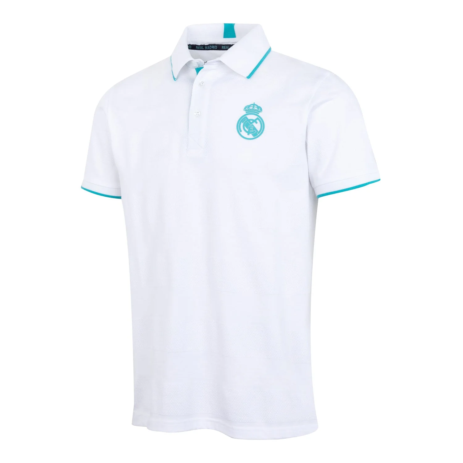 Polo Madrid Sky Estructura Rayas Hombre Tonal Blanco - Image 5