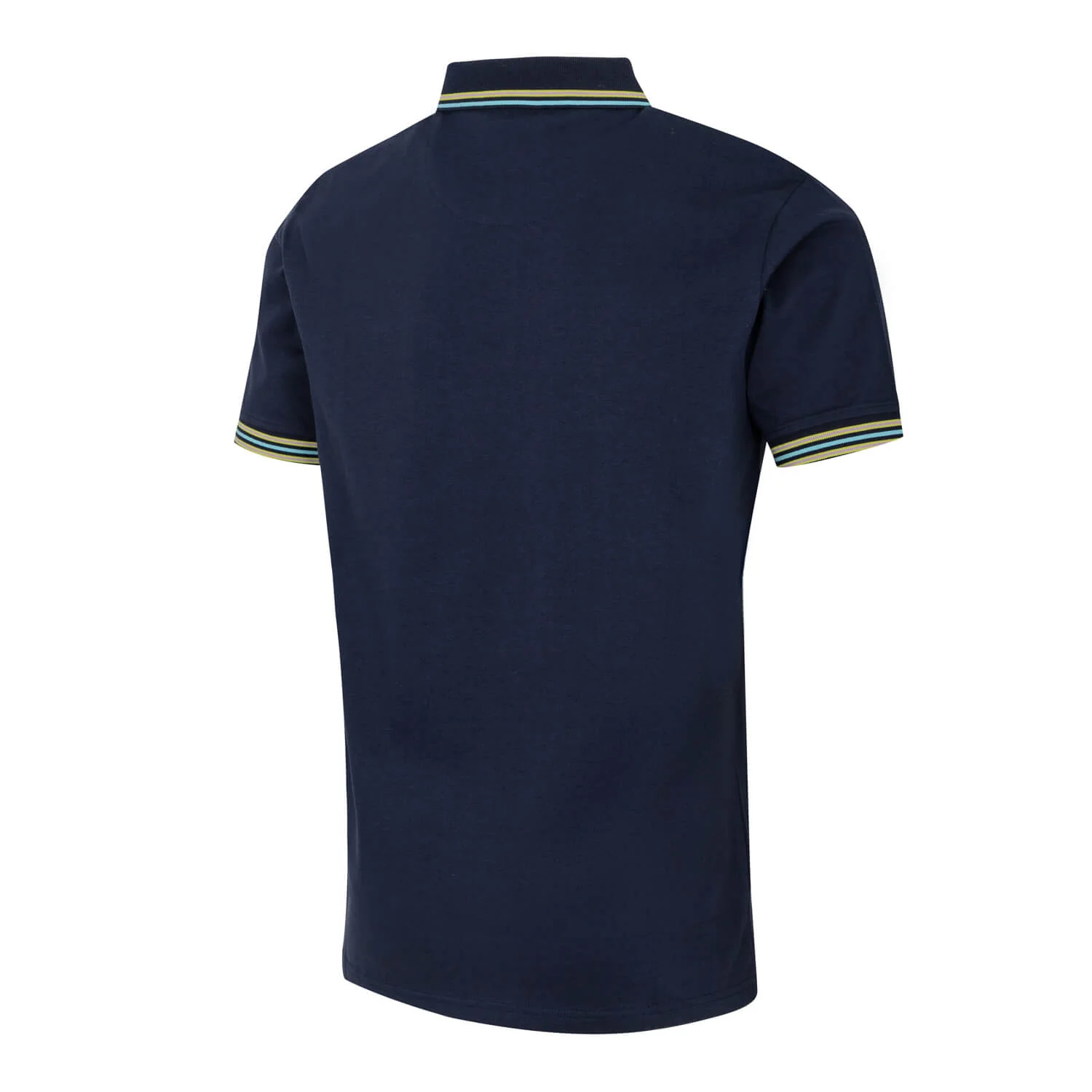 Bernabéu Neon Lights Polo Hombre talle en Cuello Azul - Image 3