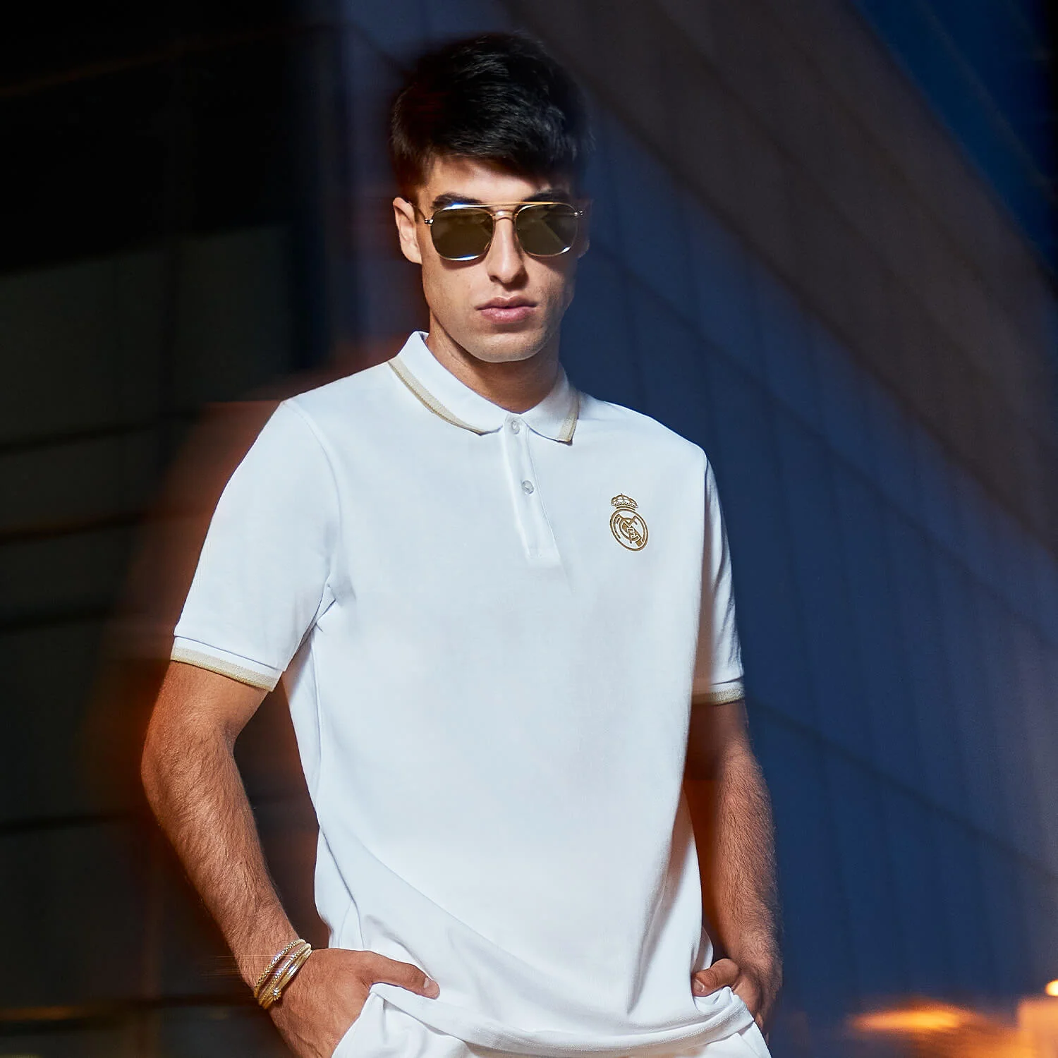Polo Hombre White & Gold - Image 5