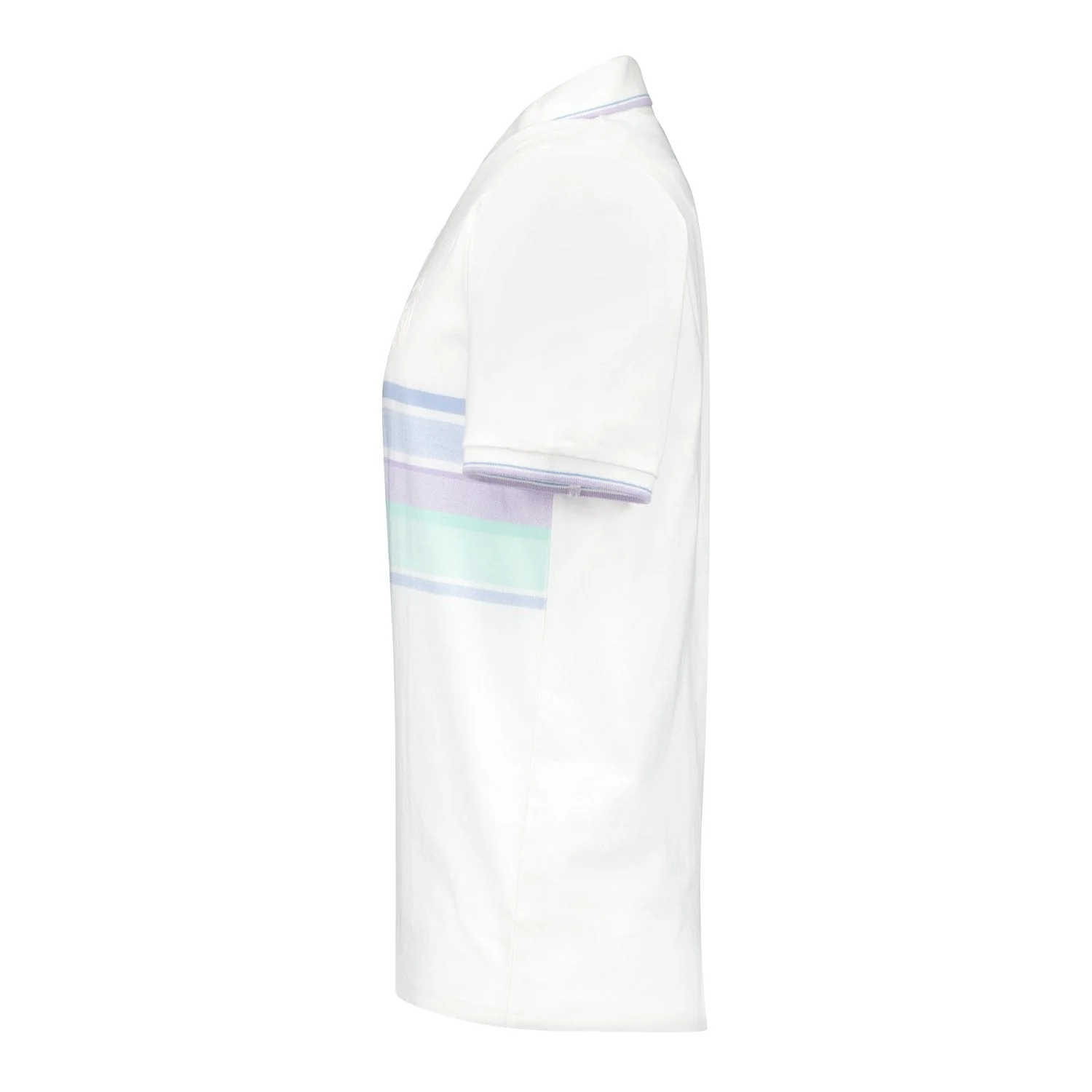 Polo Hombre Rayas Multicolor Blanco Real Madrid - Image 3