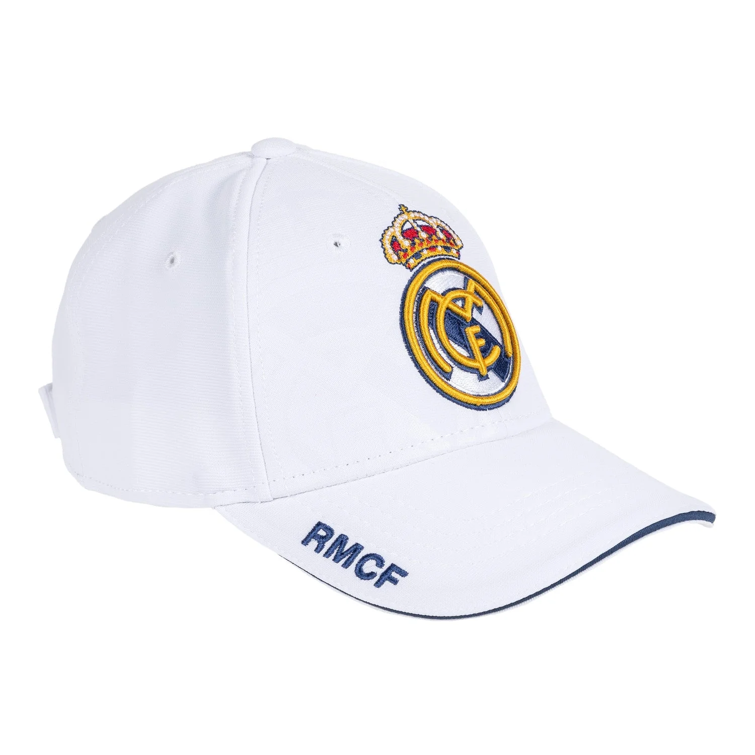 Gorra Escudo Real Madrid Blanca