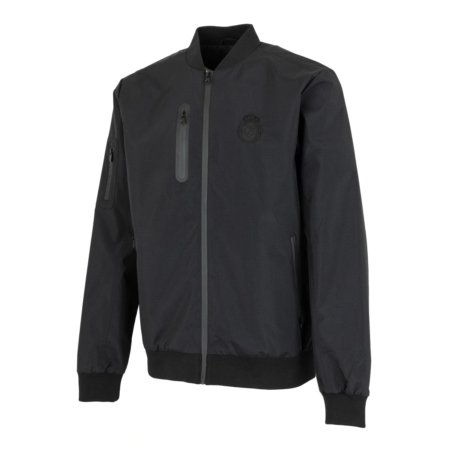 Chaqueta Bomber Outerwear Hombre monocolor Negro - Image 3